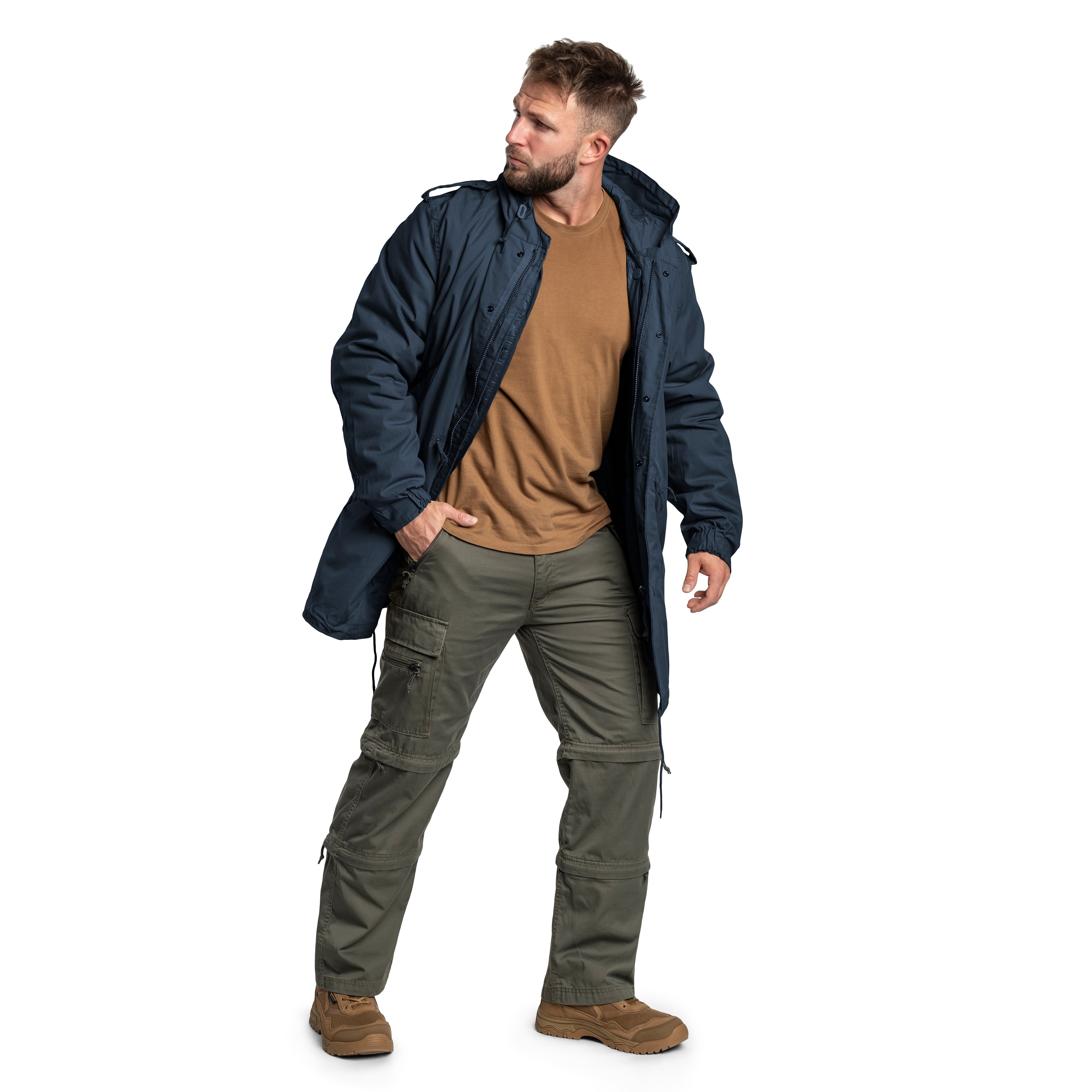 Brandit US M51 Parka kabát - Navy