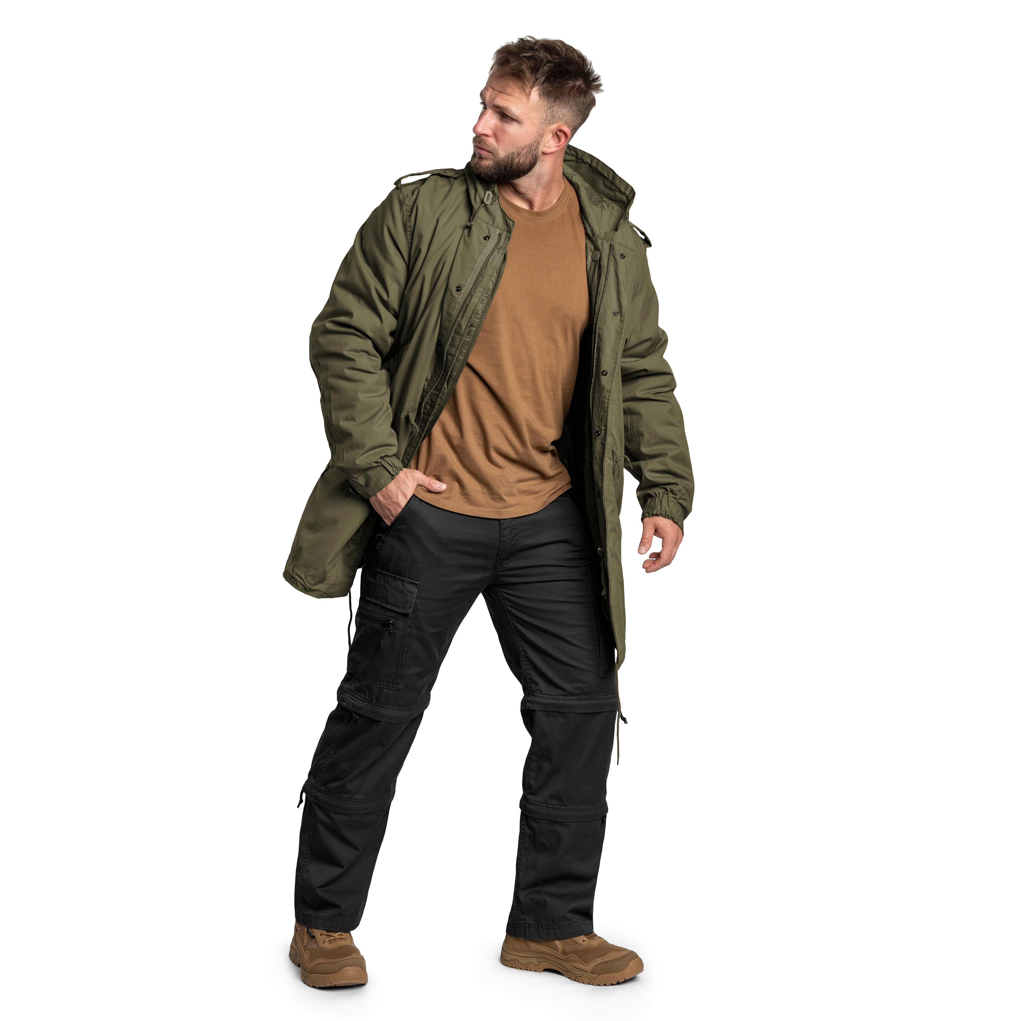 Brandit US M51 Parka kabát - Olive