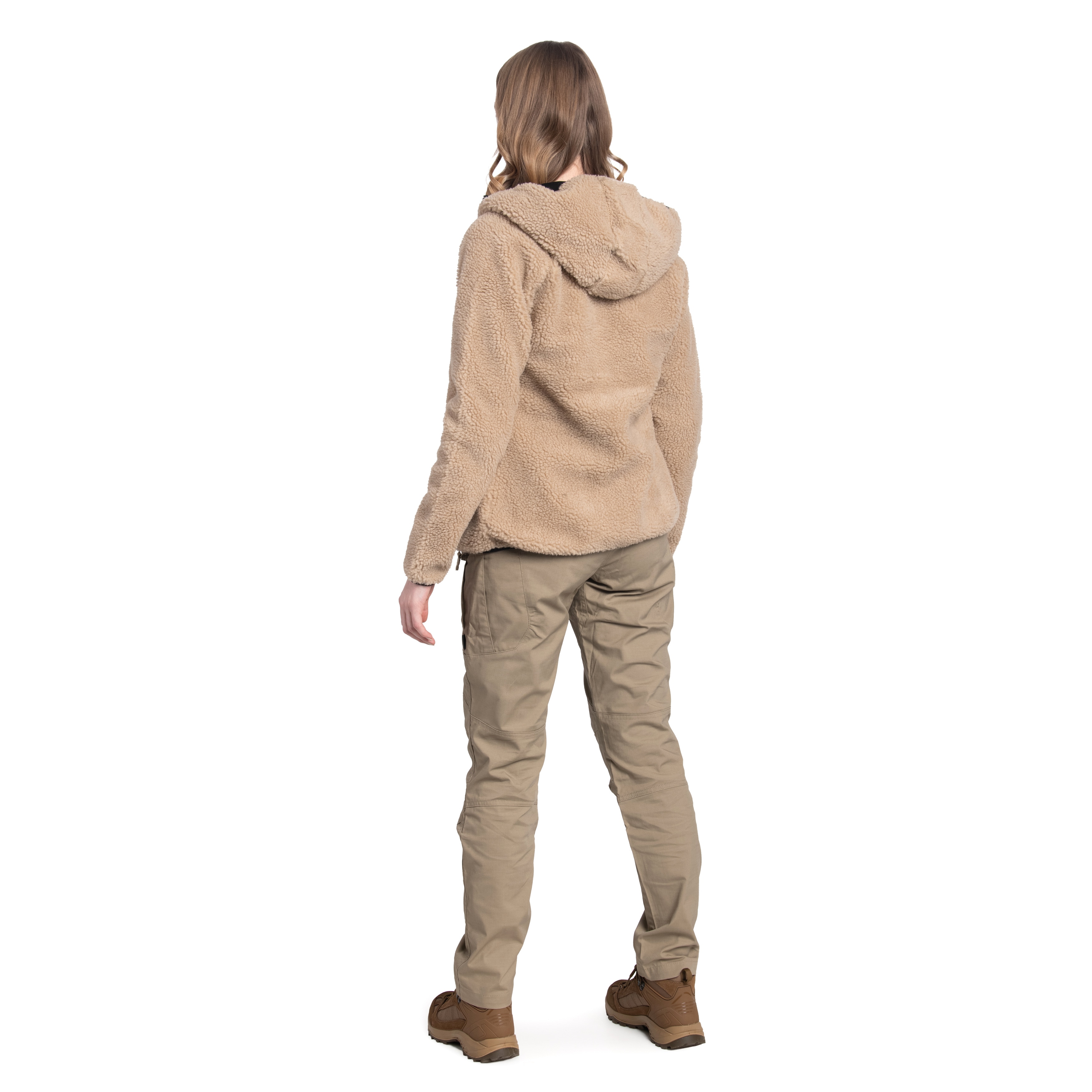 Brandit Teddyfleece Jacket női kabát - Coyote