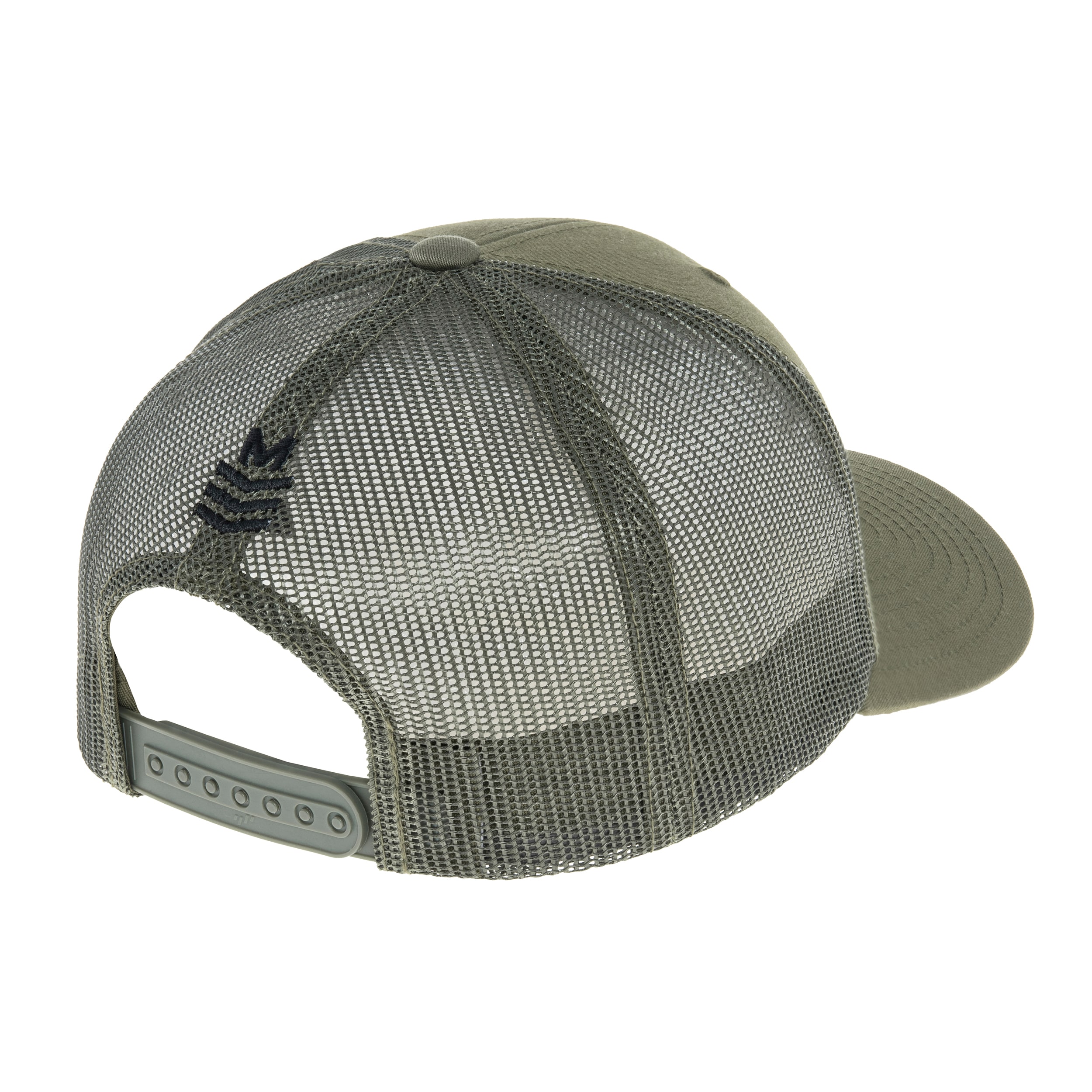 Military Wear Haft Retro Trucker baseball sapka - Olive