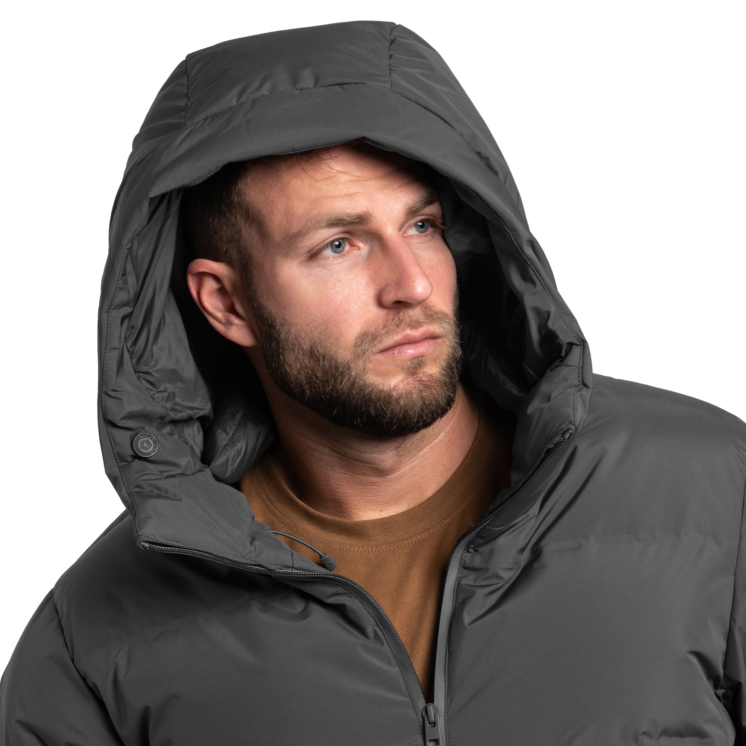 Pentagon Omega Down kabát - Cinder Grey