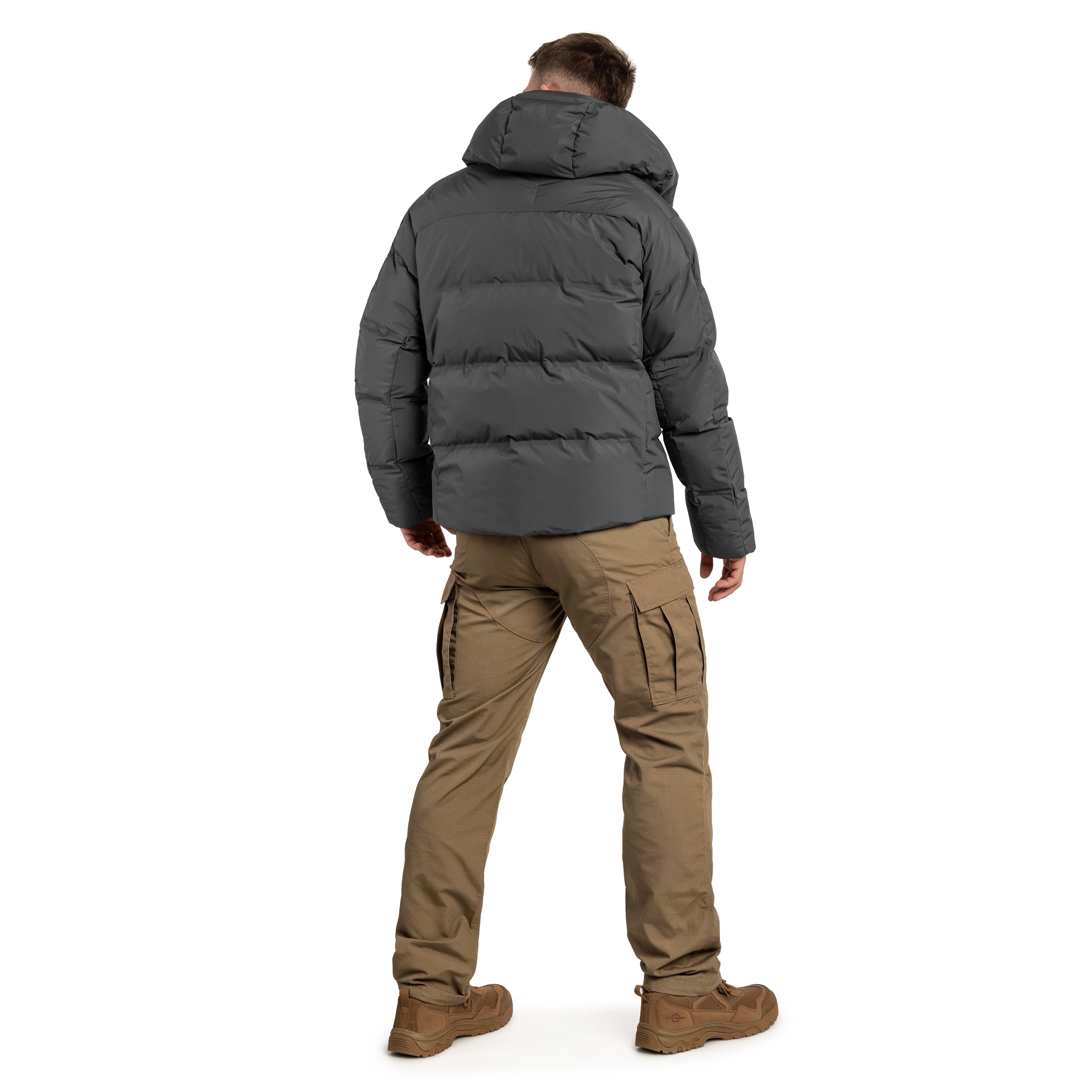 Pentagon Omega Down kabát - Cinder Grey