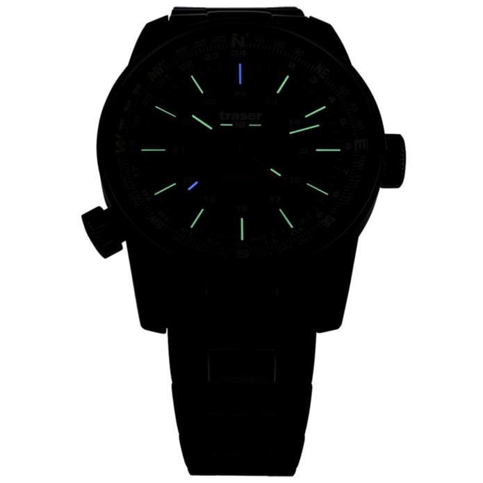 Traser P68 Pathfinder GMT PSS óra - Green