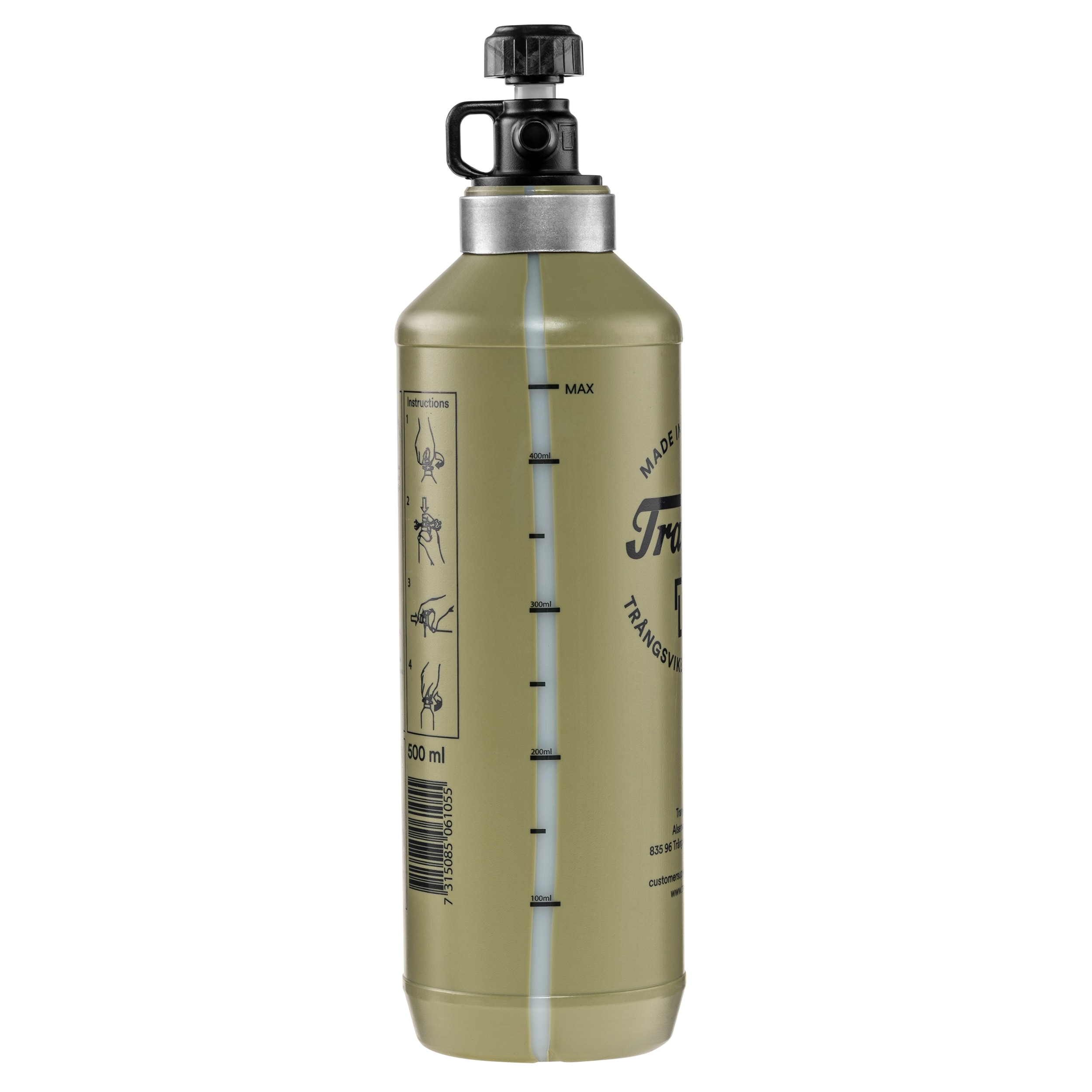 Trangia üzemanyag palack 500 ml - Olive