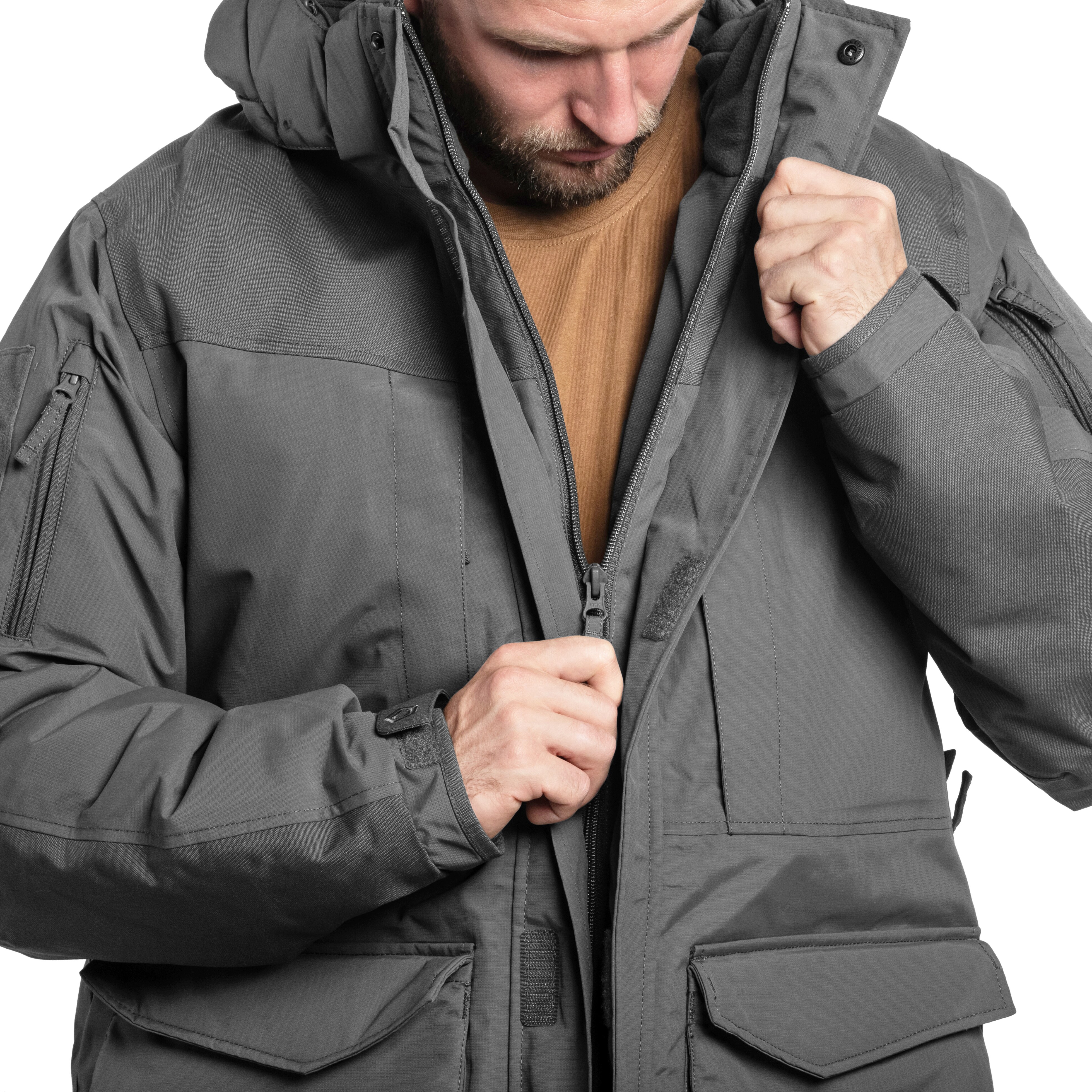 Pentagon HCP Parka 2.0 kabát - Cinder Grey