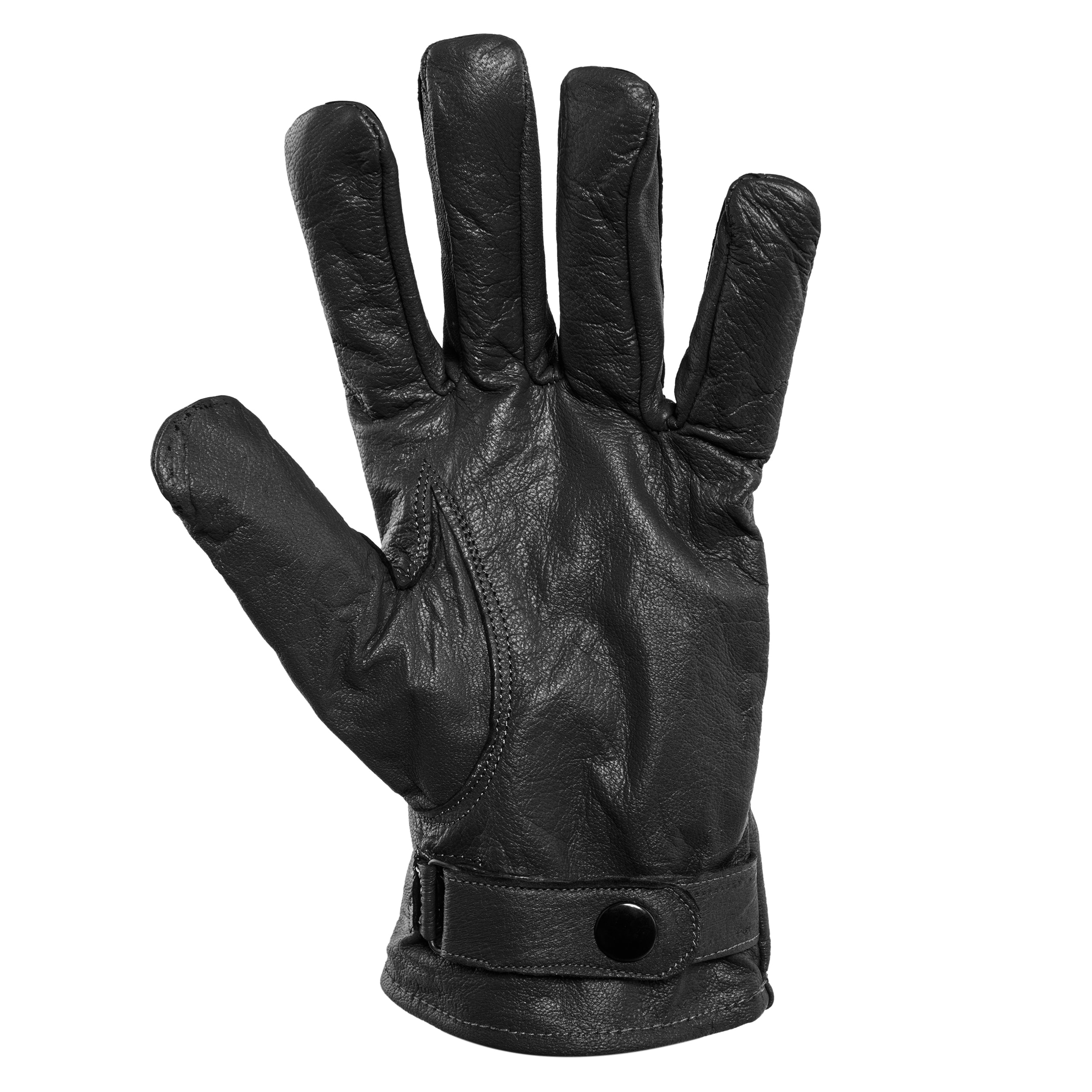 MFH BW Leather Gloves kesztyű - Black