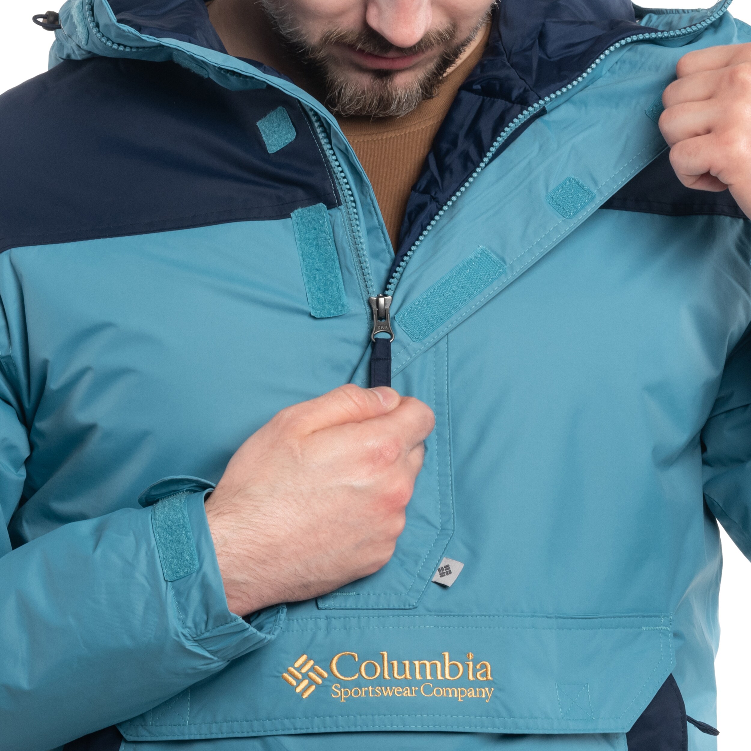Columbia Challenger Pullover Anorak kabát - Shasta/Collegiate Navy