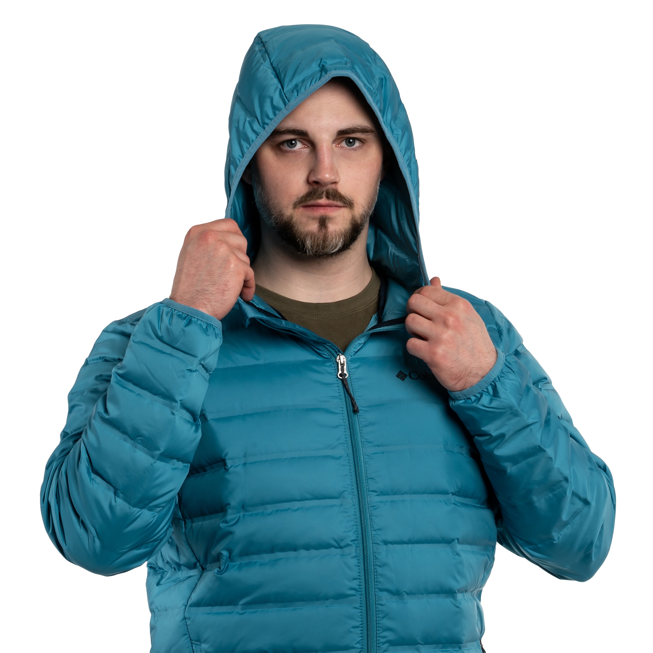 Columbia Lake 22 Down Hooded Jacket kabát - Shasta