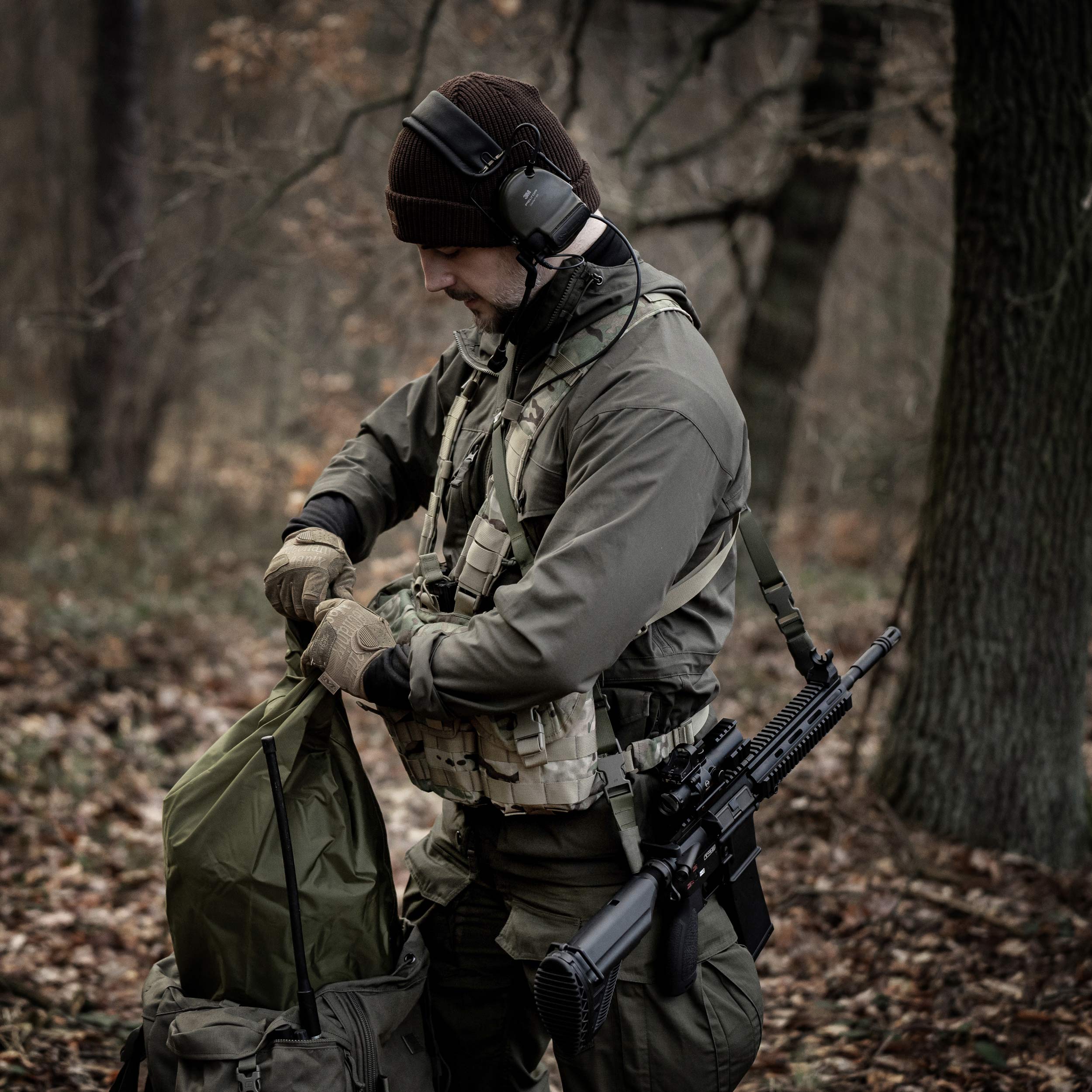 Berghaus Tactical MMPS Lightweight Liner vízálló zsák 70 l - Cedar