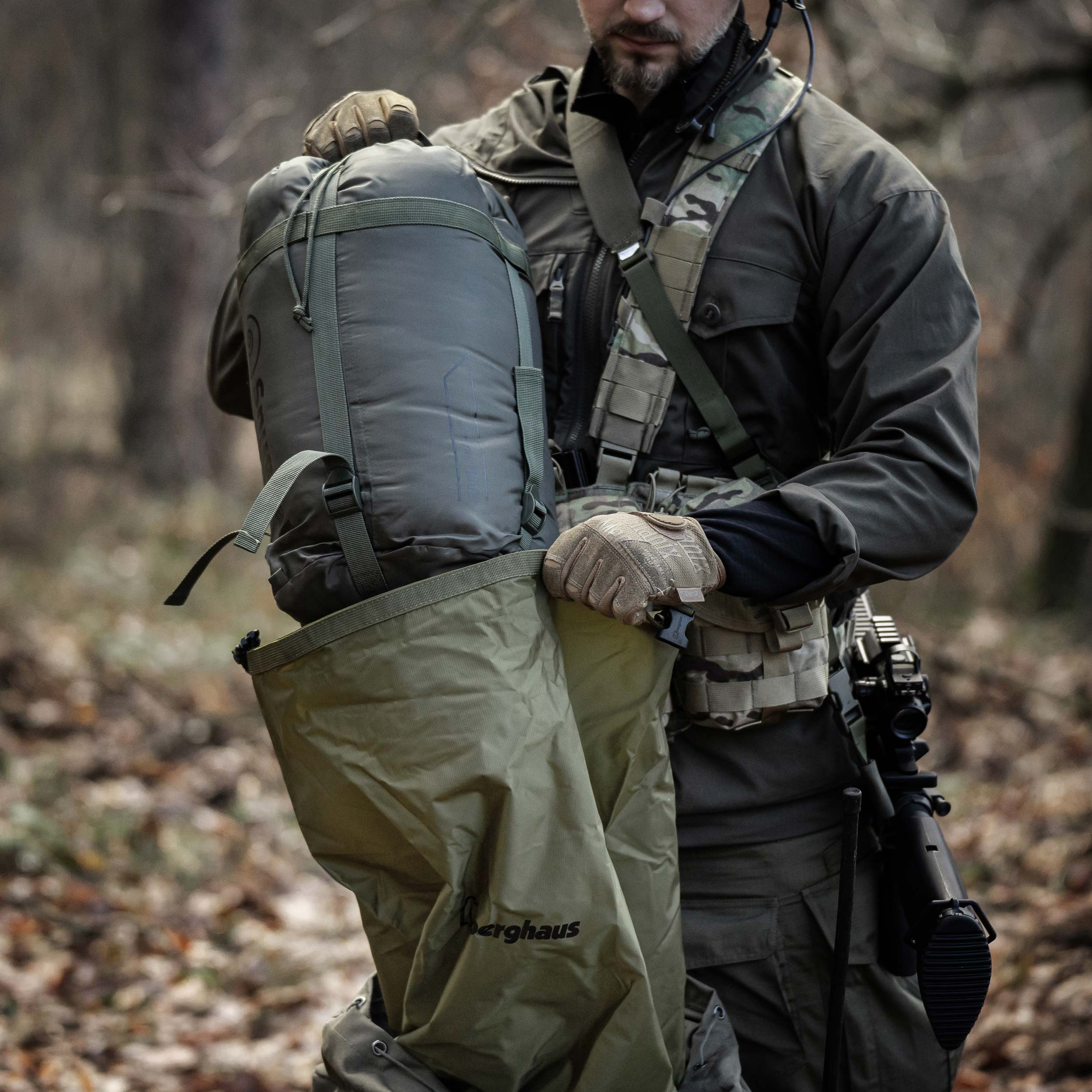 Berghaus Tactical MMPS Lightweight Liner vízálló zsák 70 l - Cedar
