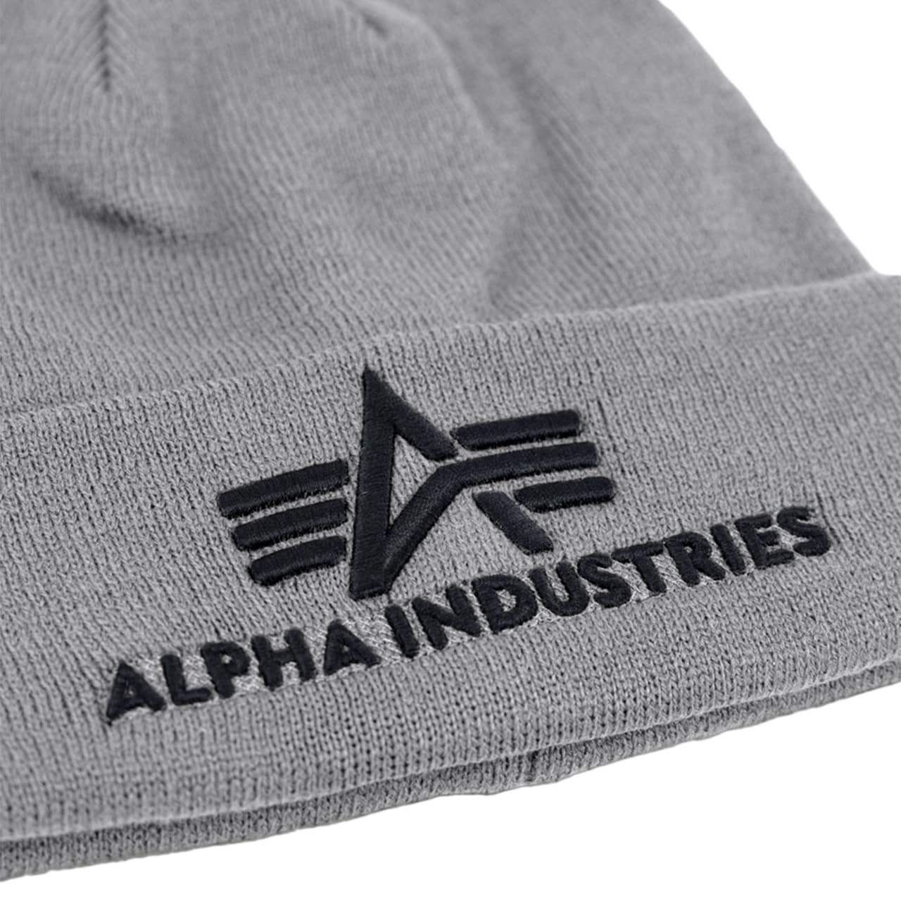 Alpha Industries 3D Beanie sapka - Grey Heather