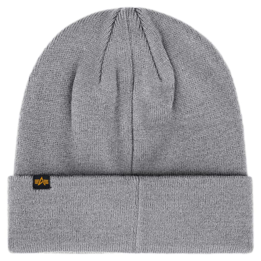 Alpha Industries 3D Beanie sapka - Grey Heather