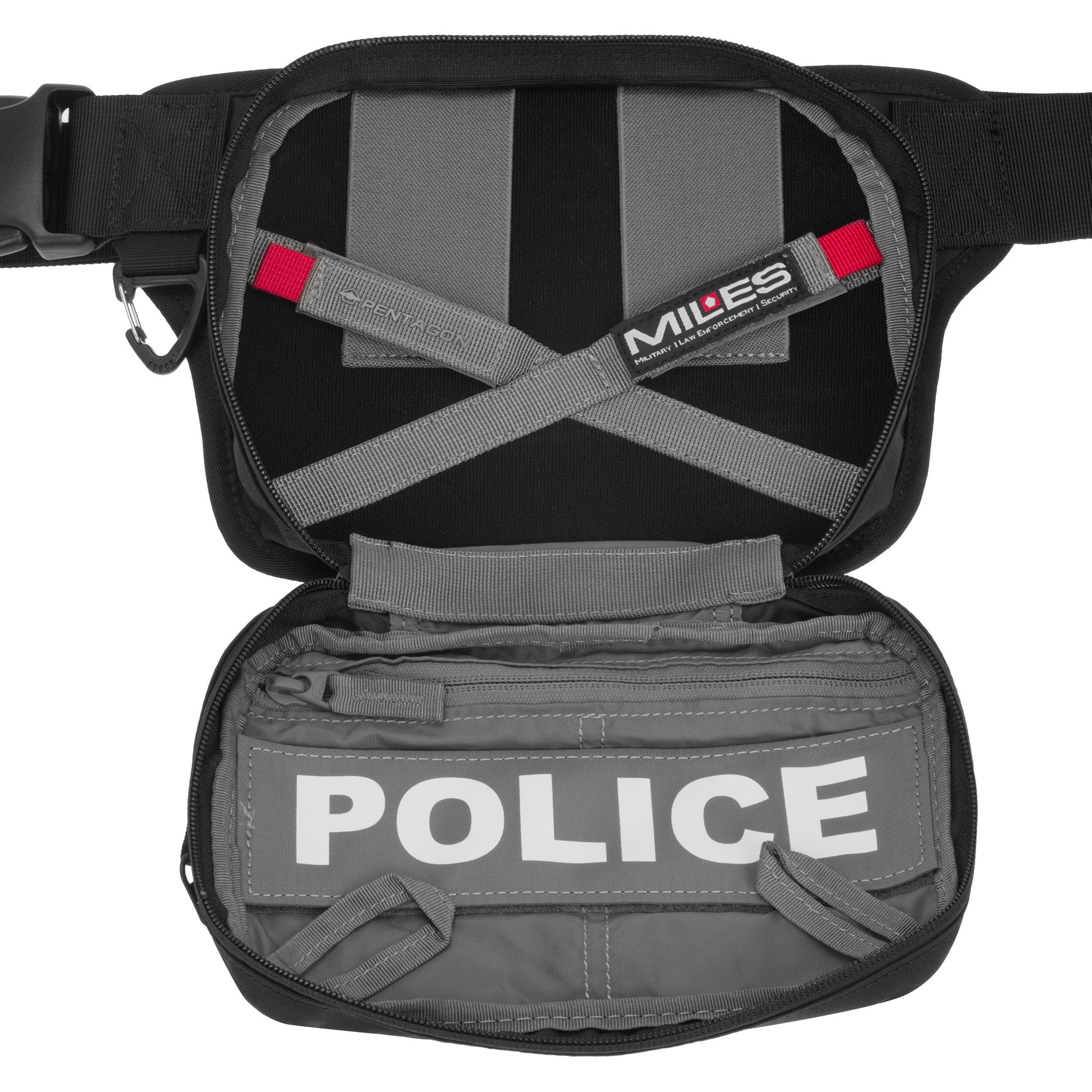 Pentagon Runner övtáska 3 l - Black