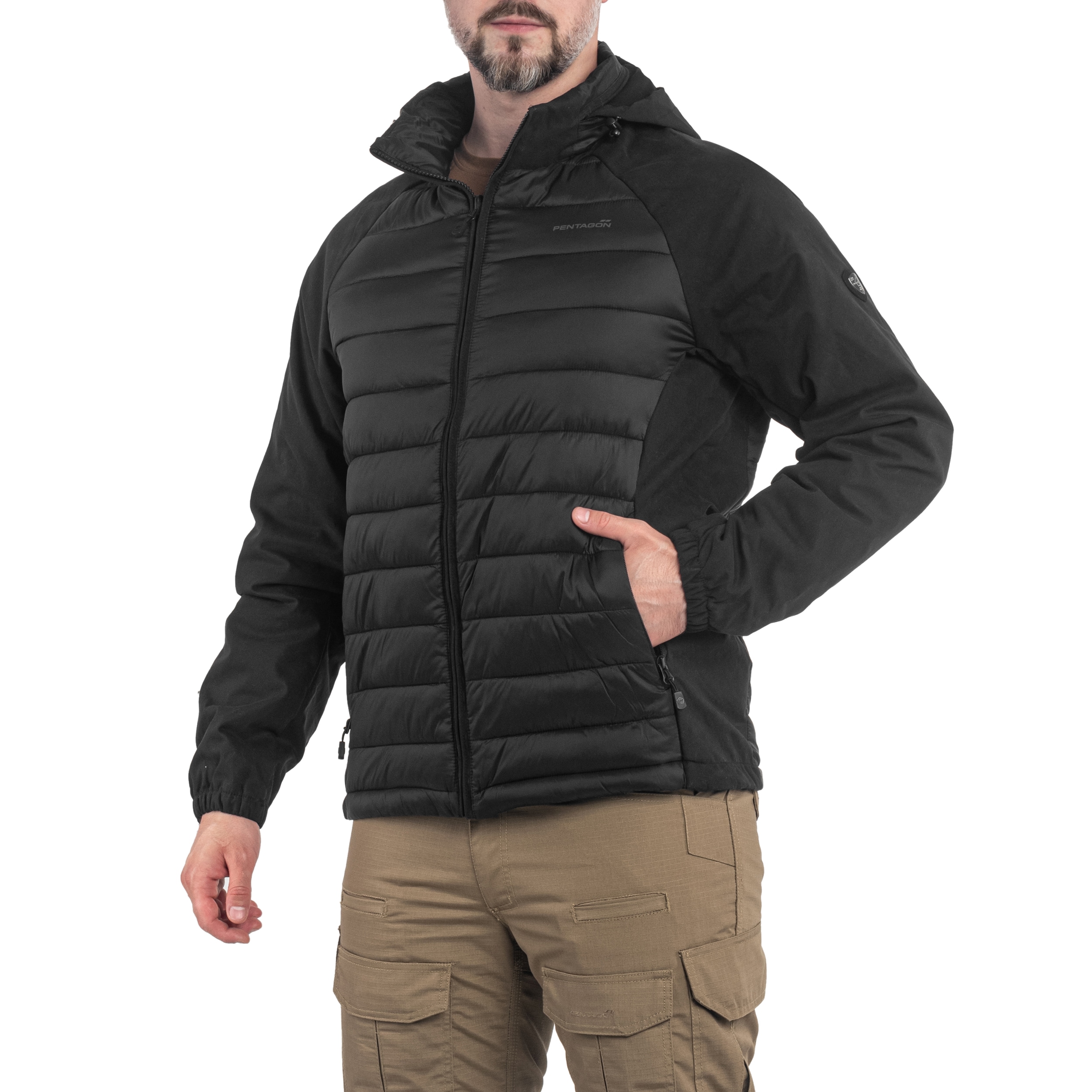 Pentagon Neutron Hybrid Jacket kabát - Black