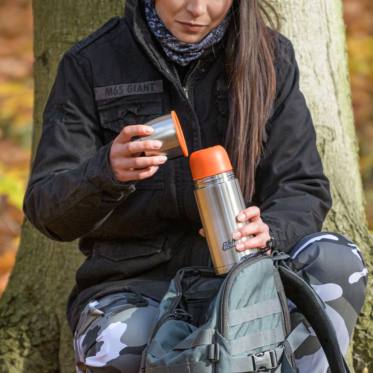 Badger Outdoor Big Boy termosz 1,3 l - Olive