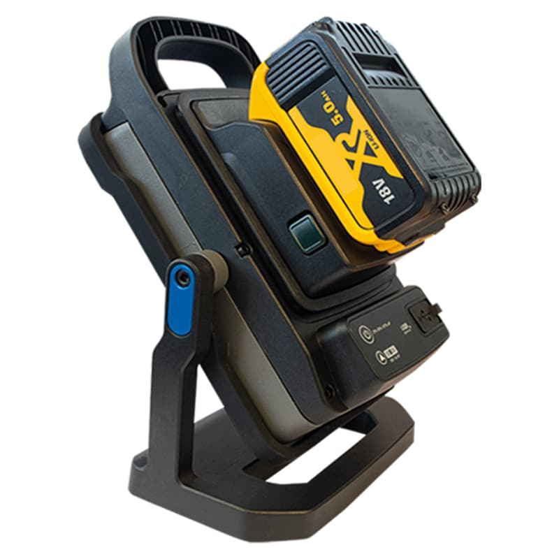 NightSearcher Kanga Star 2.2K lámpa A típusú adapterrel - 2200 lumen