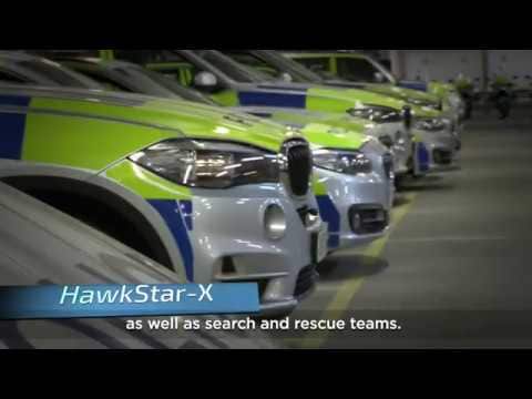 NightSearcher HawkStar zseblámpa - 2500 lumen