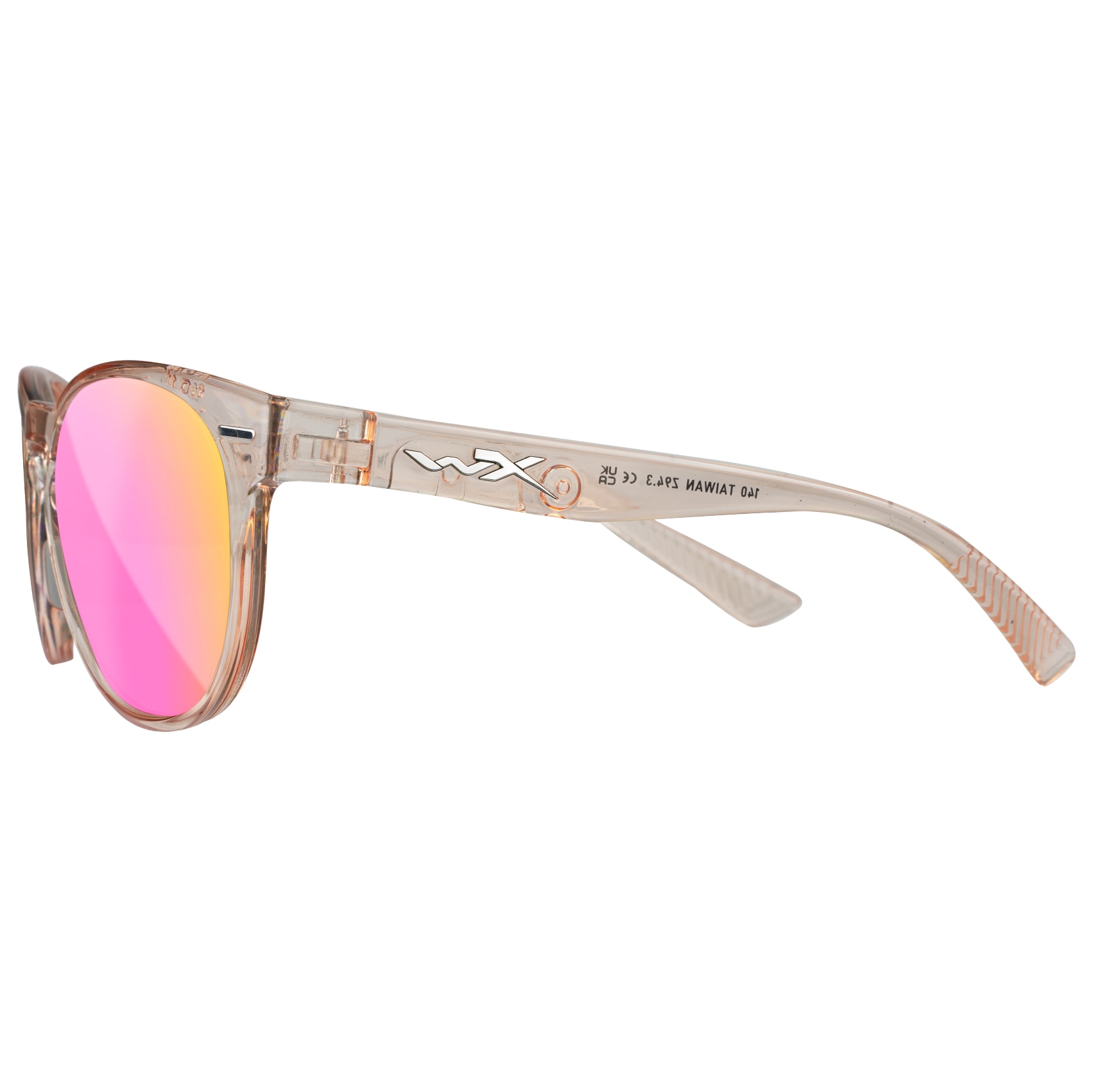 Wiley X Covert női szemüveg - Captivate Polarized Rose Gold Mirror/Gloss Crystal Blush