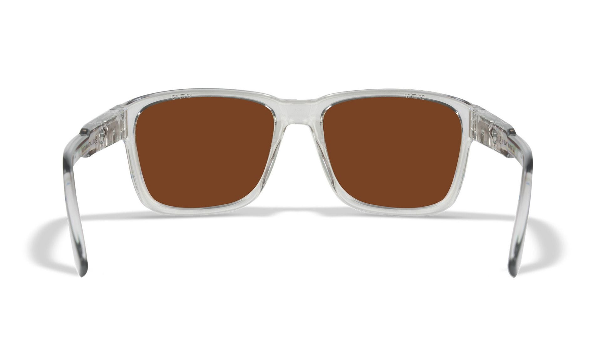 Wiley X Trek szemüveg - Captivate Polarized Green Mirror/Gloss Crystal Light Grey