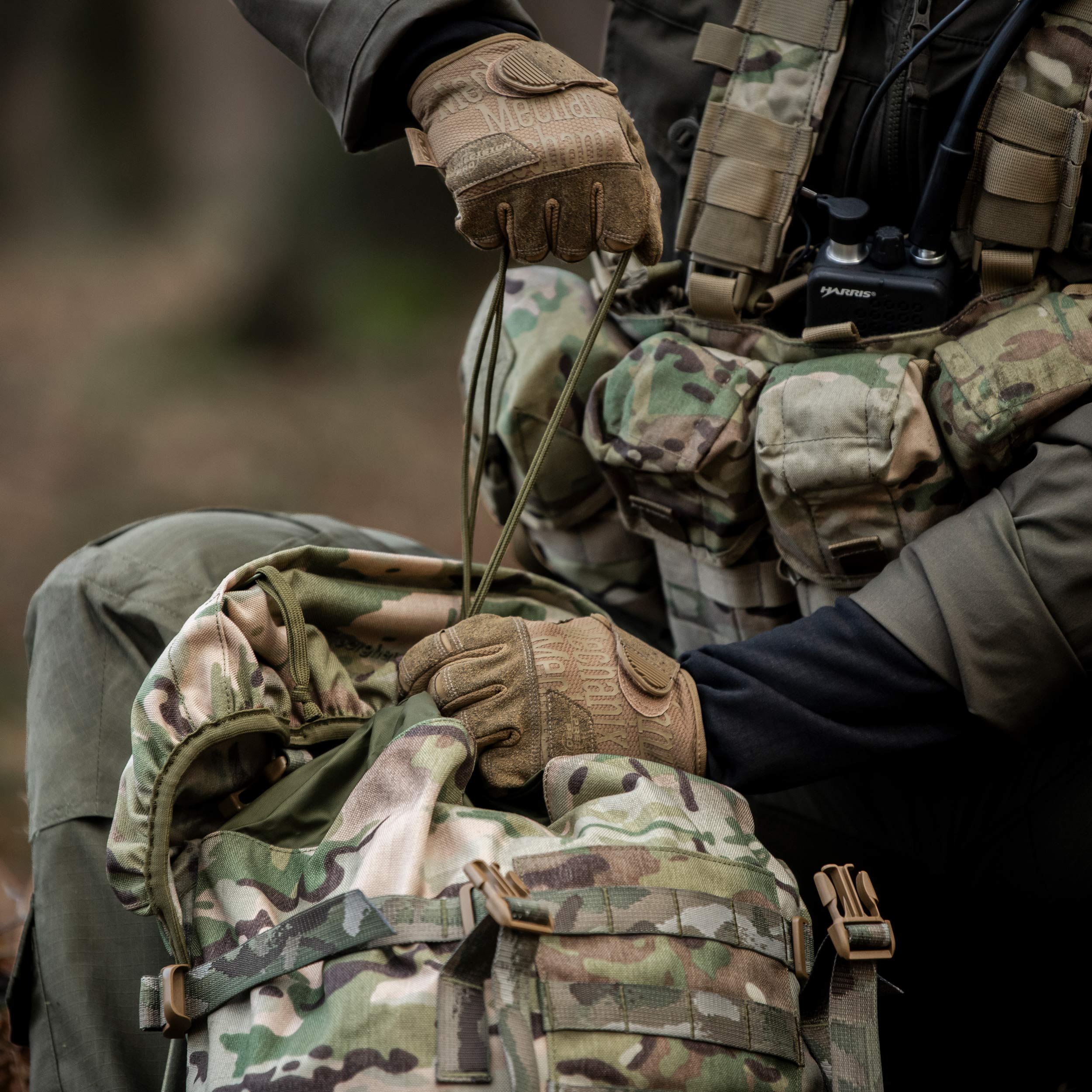 Mechanix Precision Pro High-Dexterity Grip kesztyű - Coyote