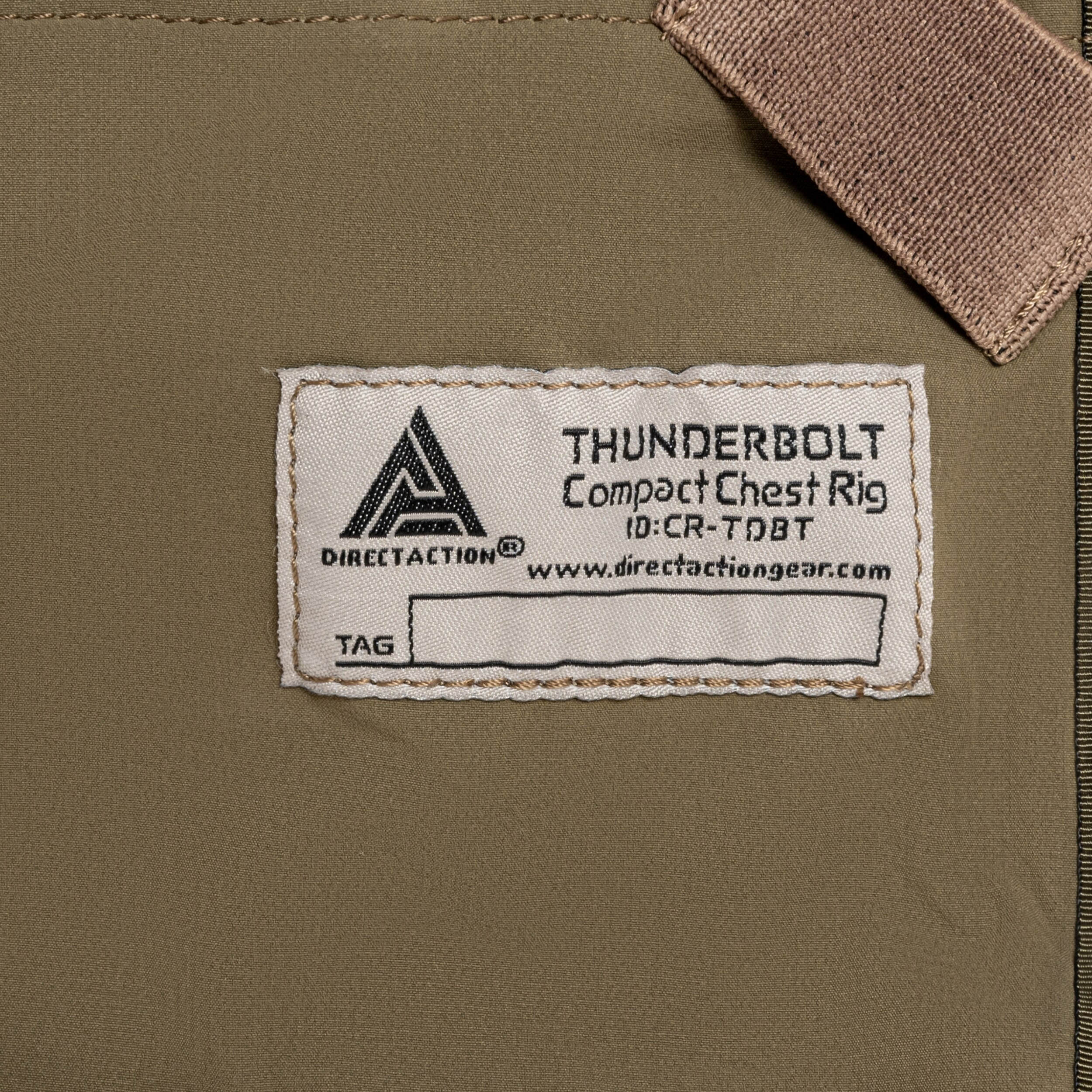 Direct Action Thunderbolt Compact Chest Rig taktikai mellény - Adaptive Green