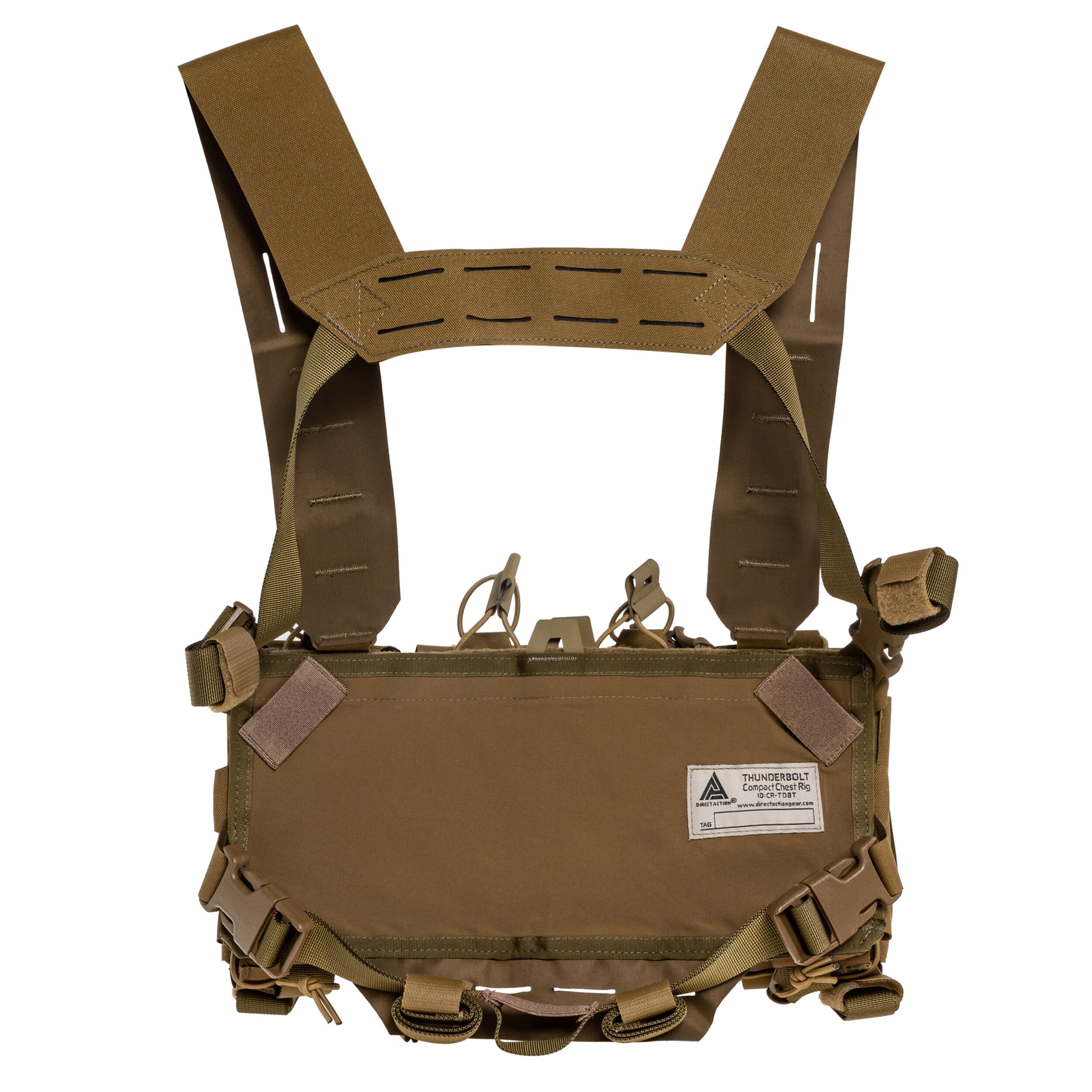 Direct Action Thunderbolt Compact Chest Rig taktikai mellény - Coyote