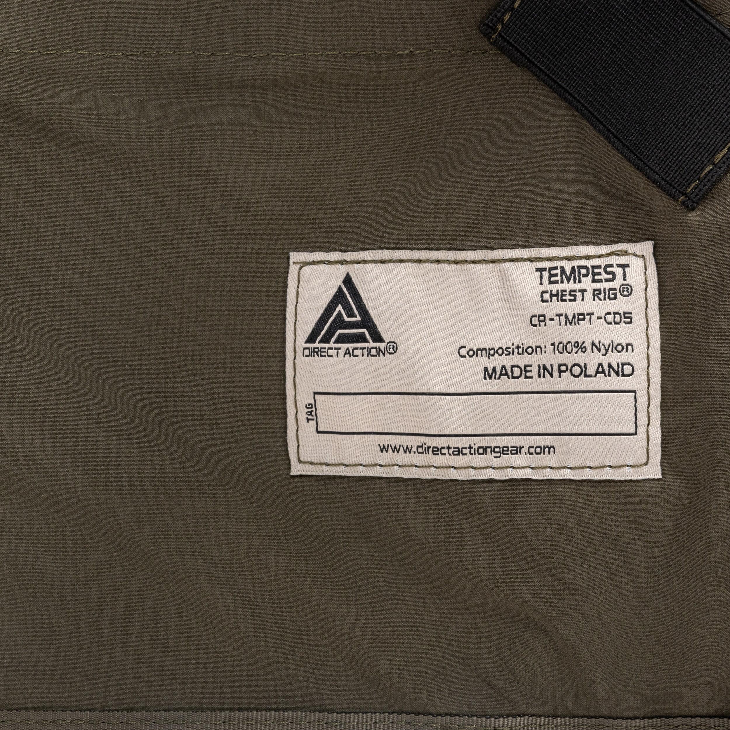 Direct Action Tempest Chest Rig taktikai mellény - Ranger Green
