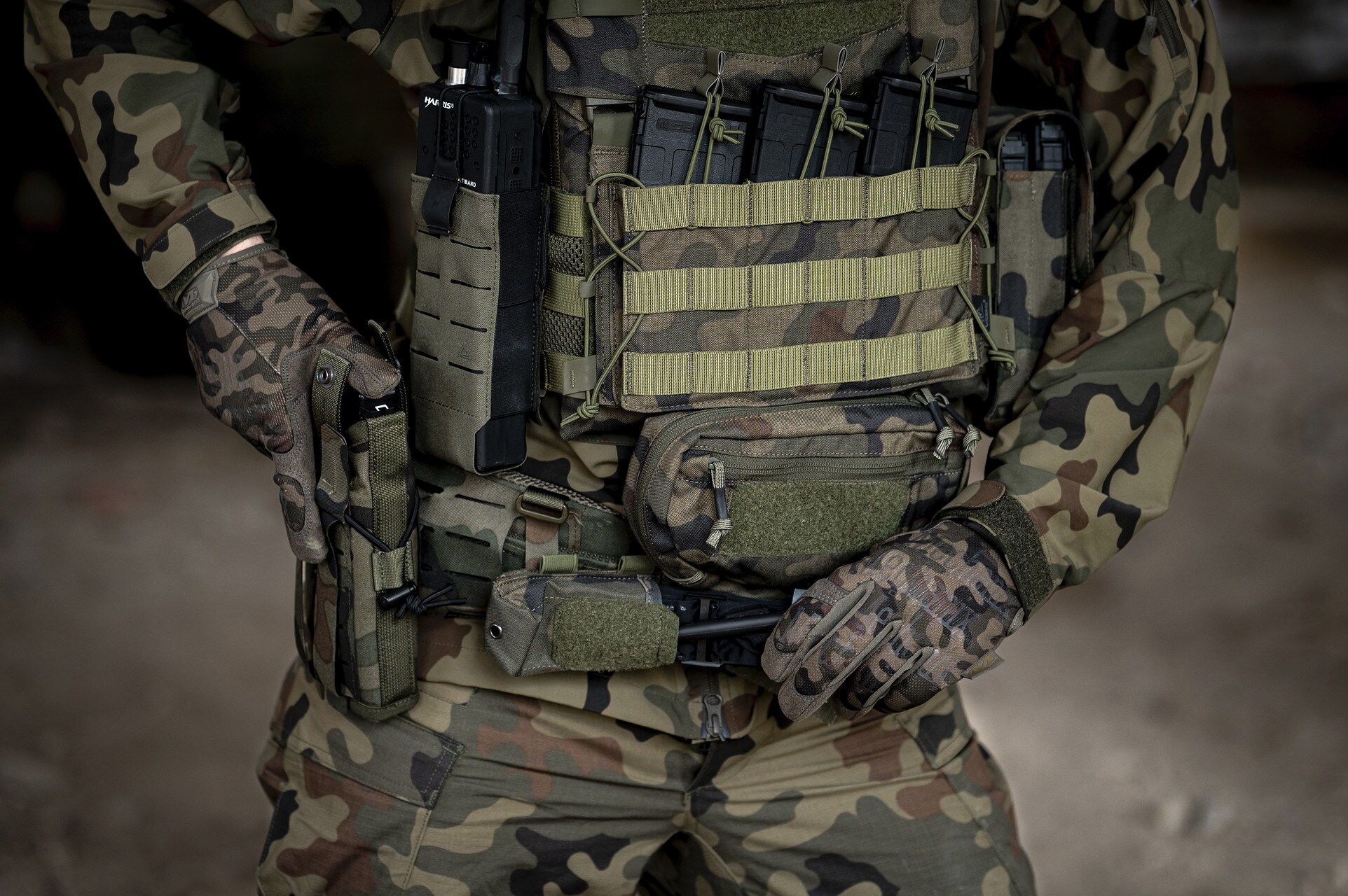 Direct Action Universal Radio Pouch zsebtáska - Ranger Green