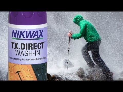 Nikwax TX.Direct Wash-In speciális készítmény impregnált ruhák tisztításához - 1 l