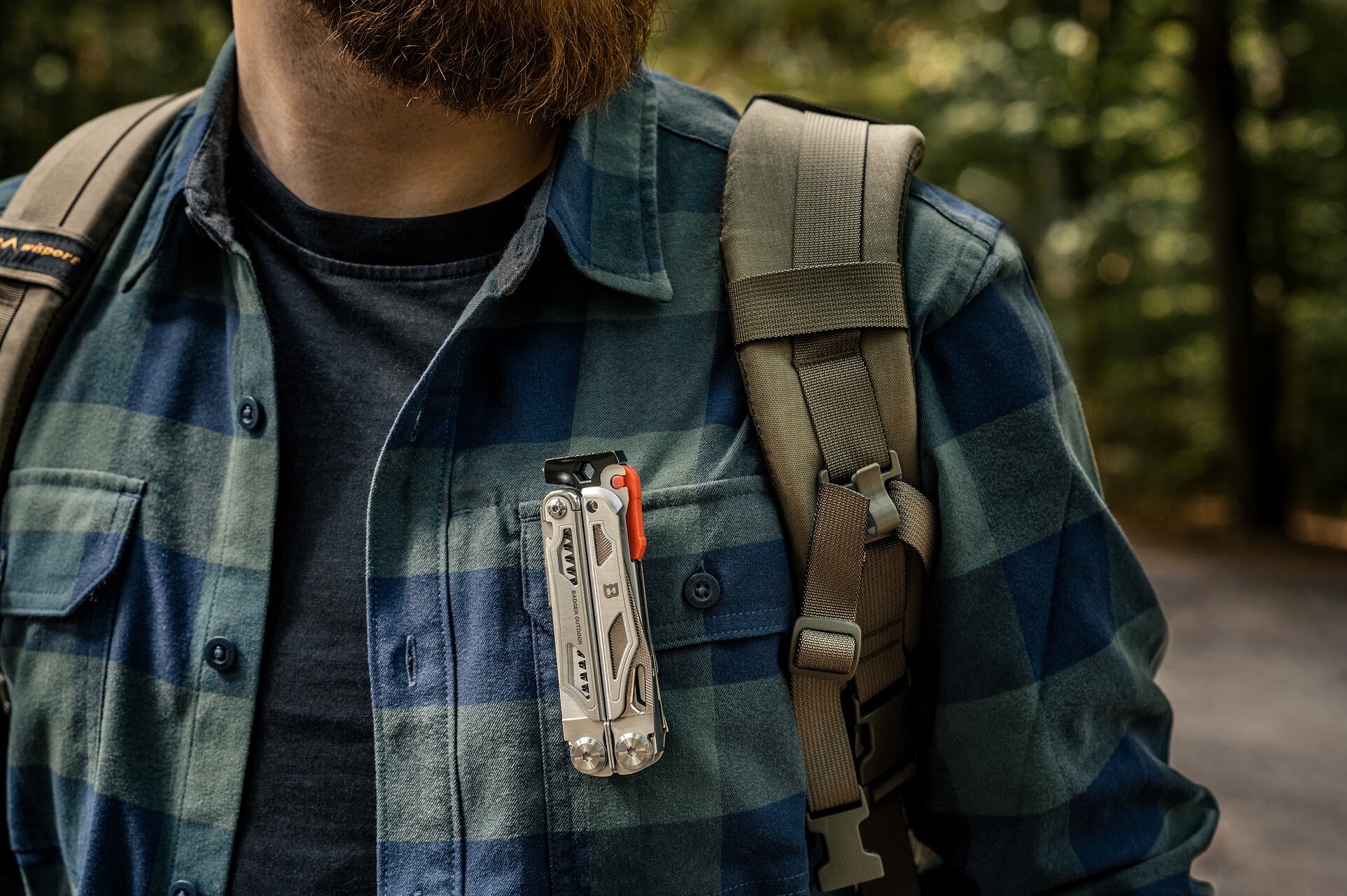 Helikon GreyMan ing - Moss Green Checkered