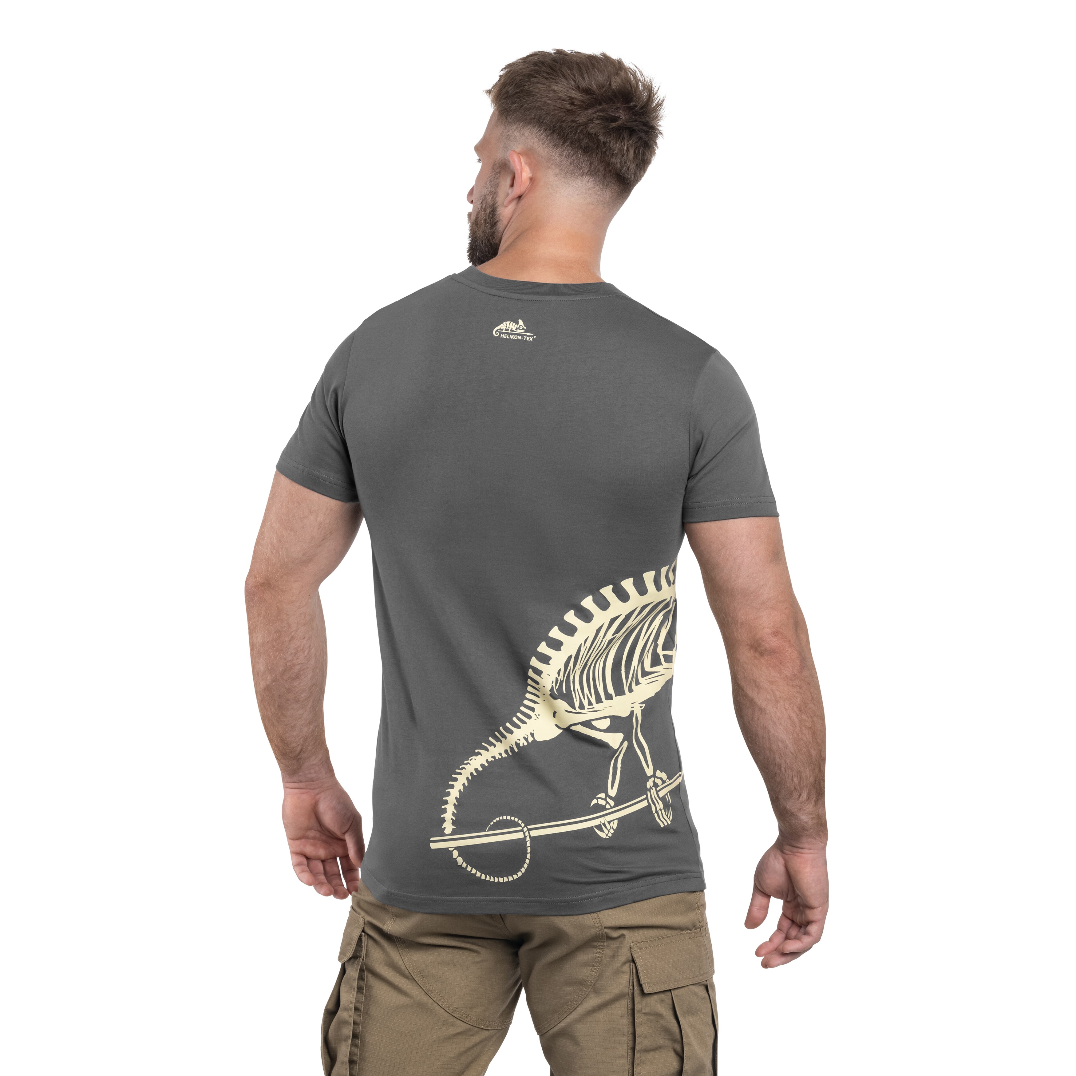Helikon Full Body Skeleton T-shirt póló - Shadow Grey