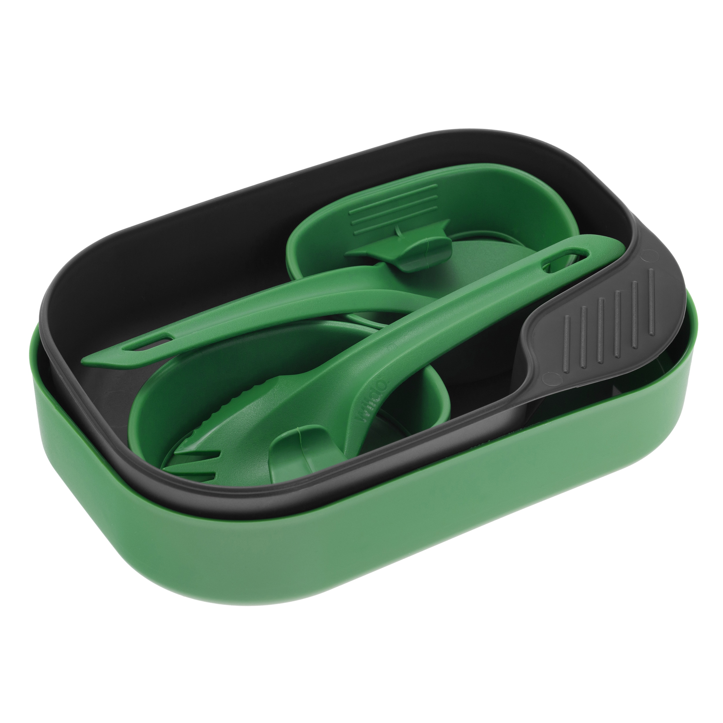Wildo Camp-A-Box Duo kemping edénykészlet Light Green - Sugarcane