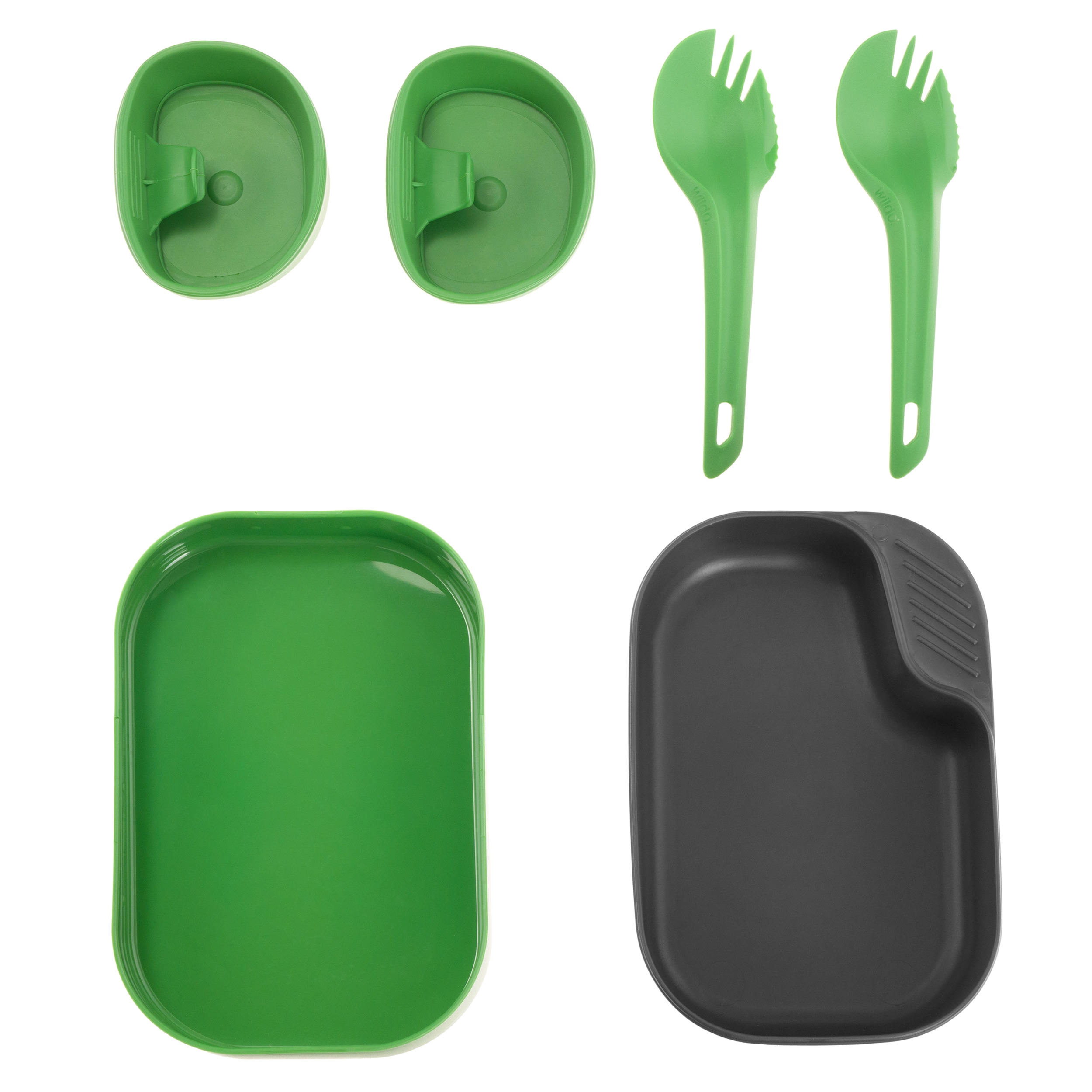 Wildo Camp-A-Box Duo kemping edénykészlet Light Green - Sugarcane