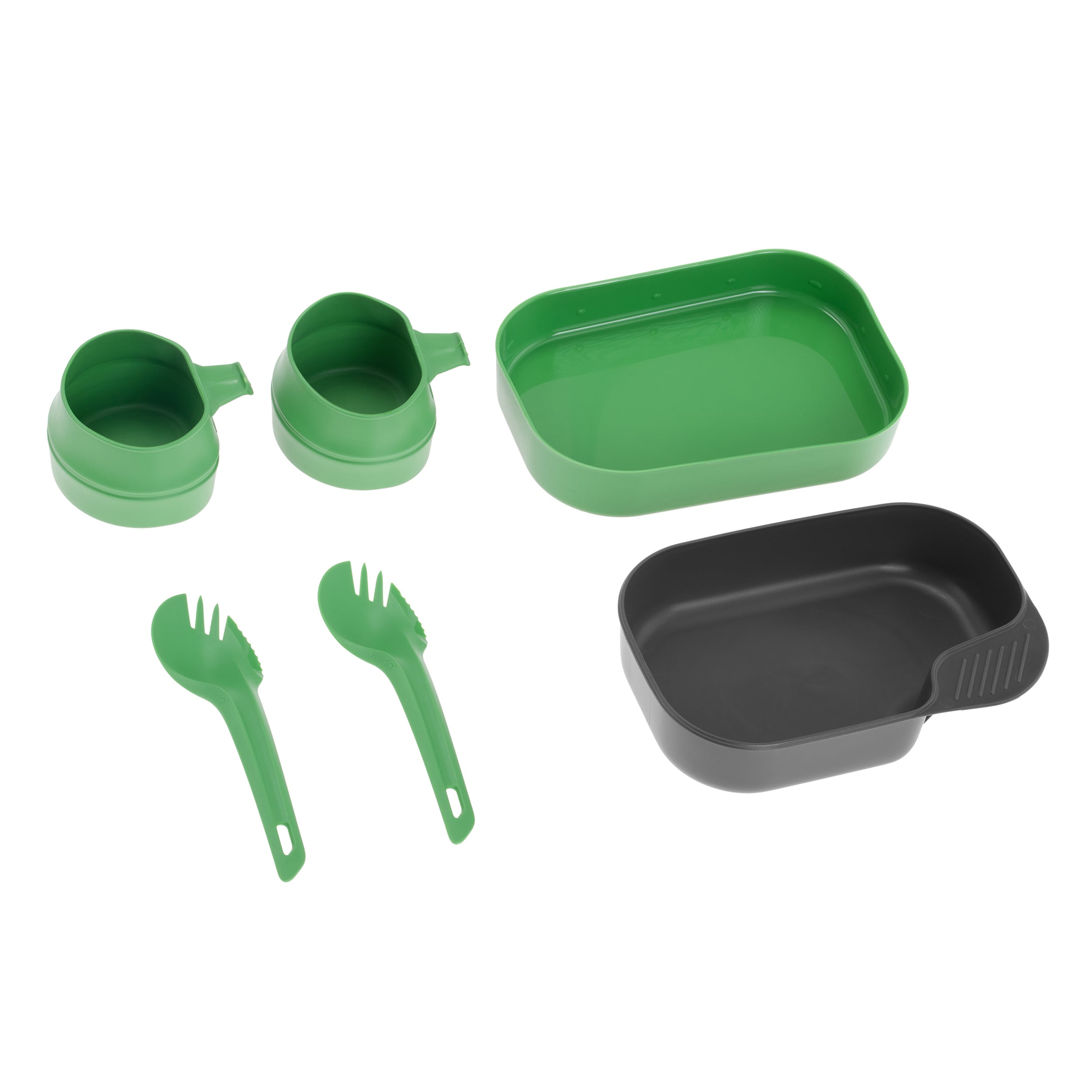 Wildo Camp-A-Box Duo kemping edénykészlet Light Green - Sugarcane