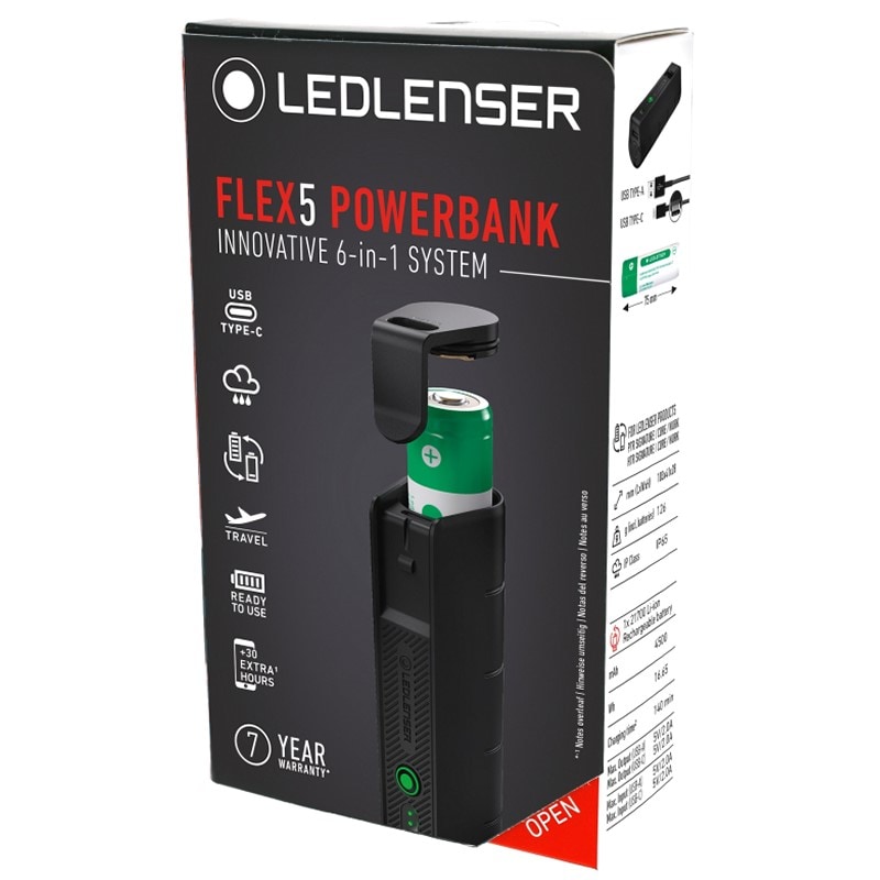 Ledlenser Flex 5 powerbank