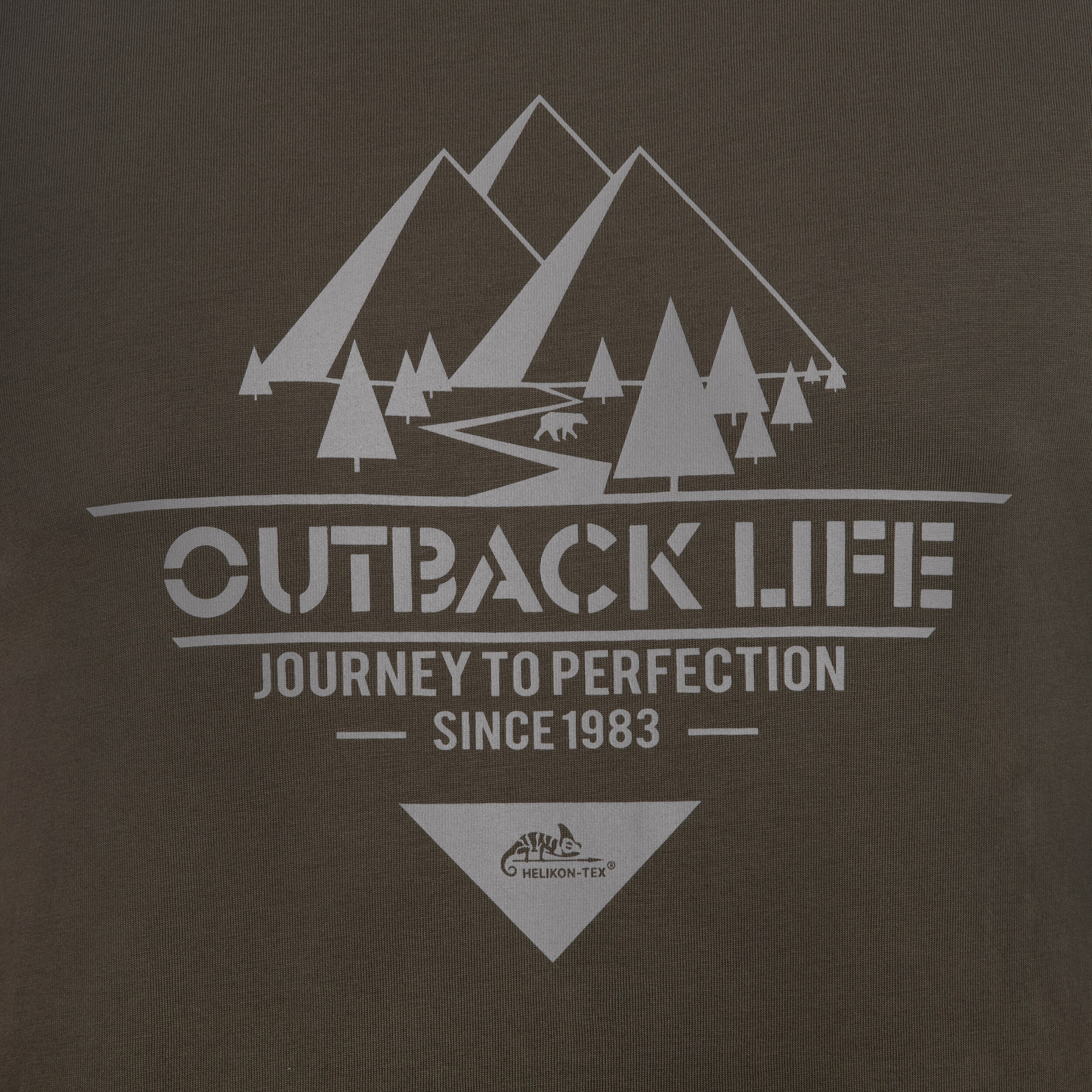 Helikon Outback Life T-shirt póló - Taiga Green