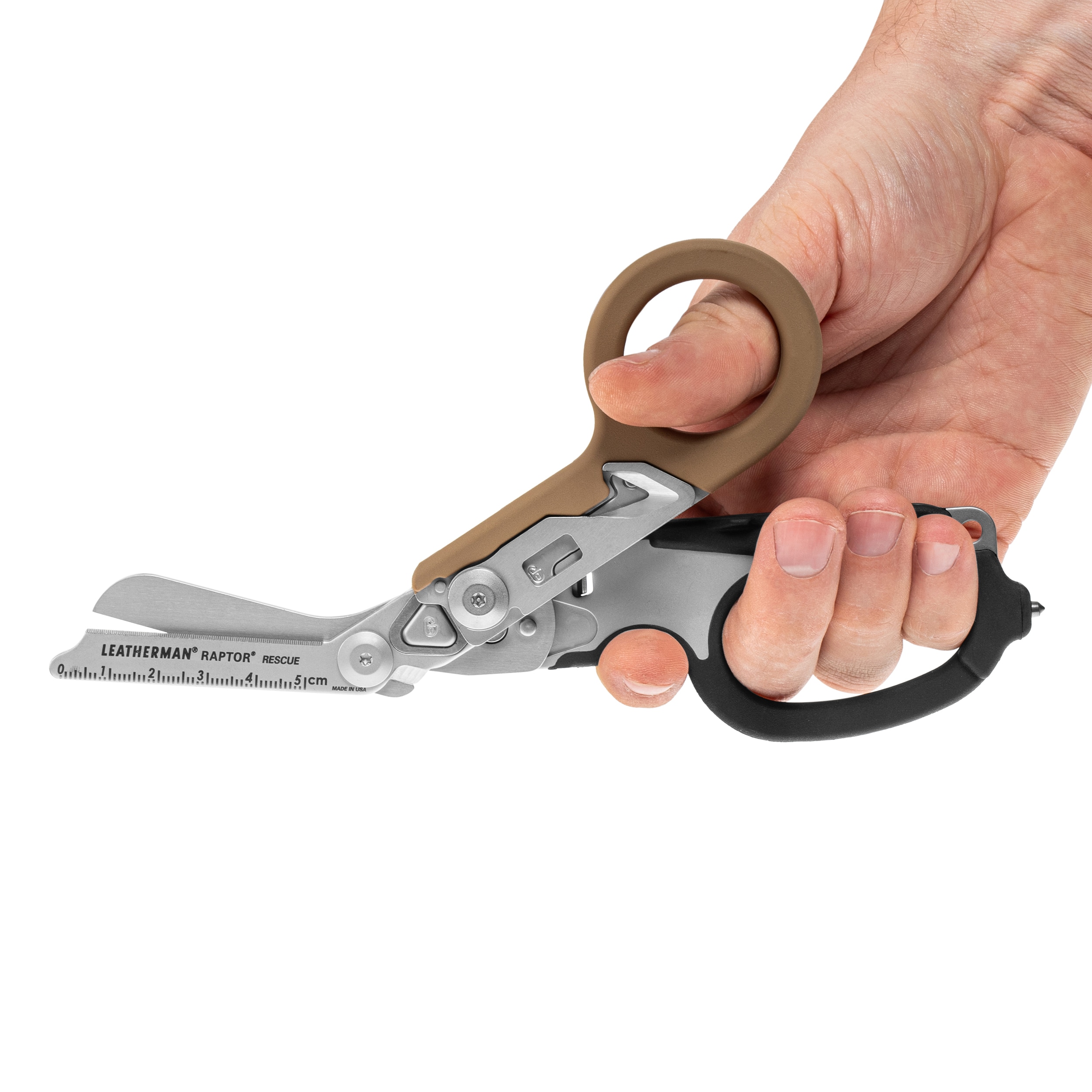 Leatherman Raptor Rescue multiszerszám - Coyote/Black