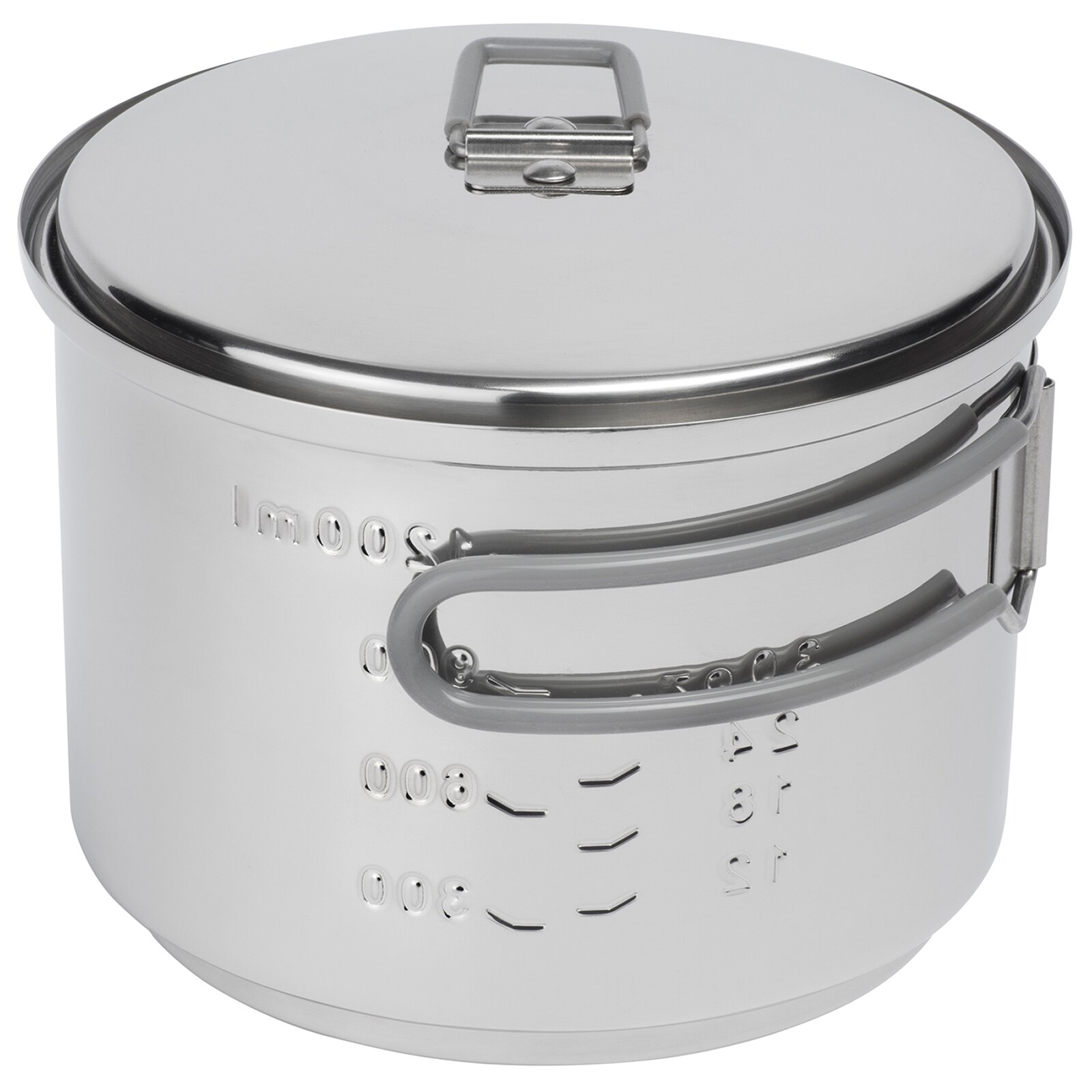 Esbit Alcohol Burner Cookset Stainless Steel kempingtűzhely főzőedénnyel 1,5 l