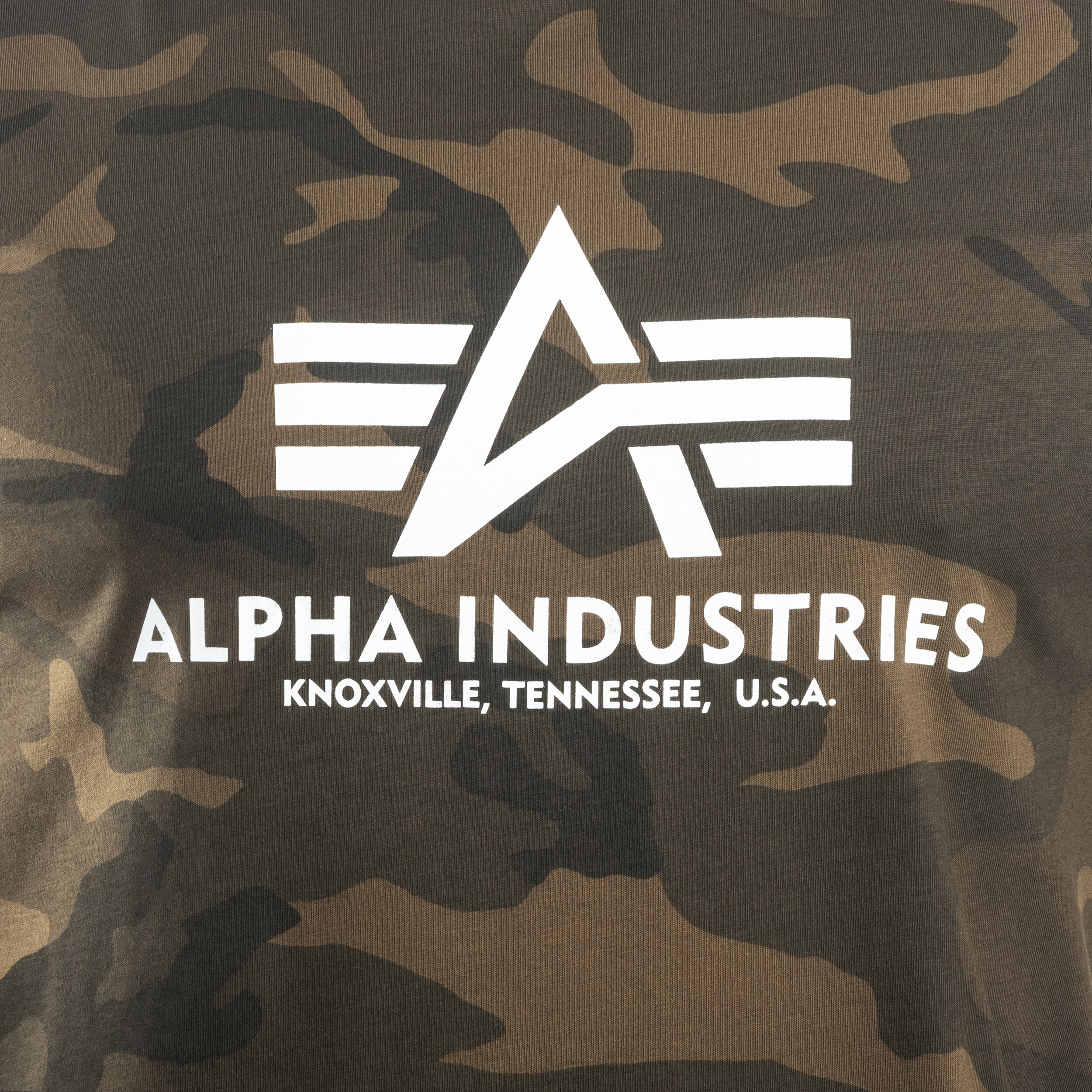 Alpha Industries Basic T-shirt póló - Olive Camo