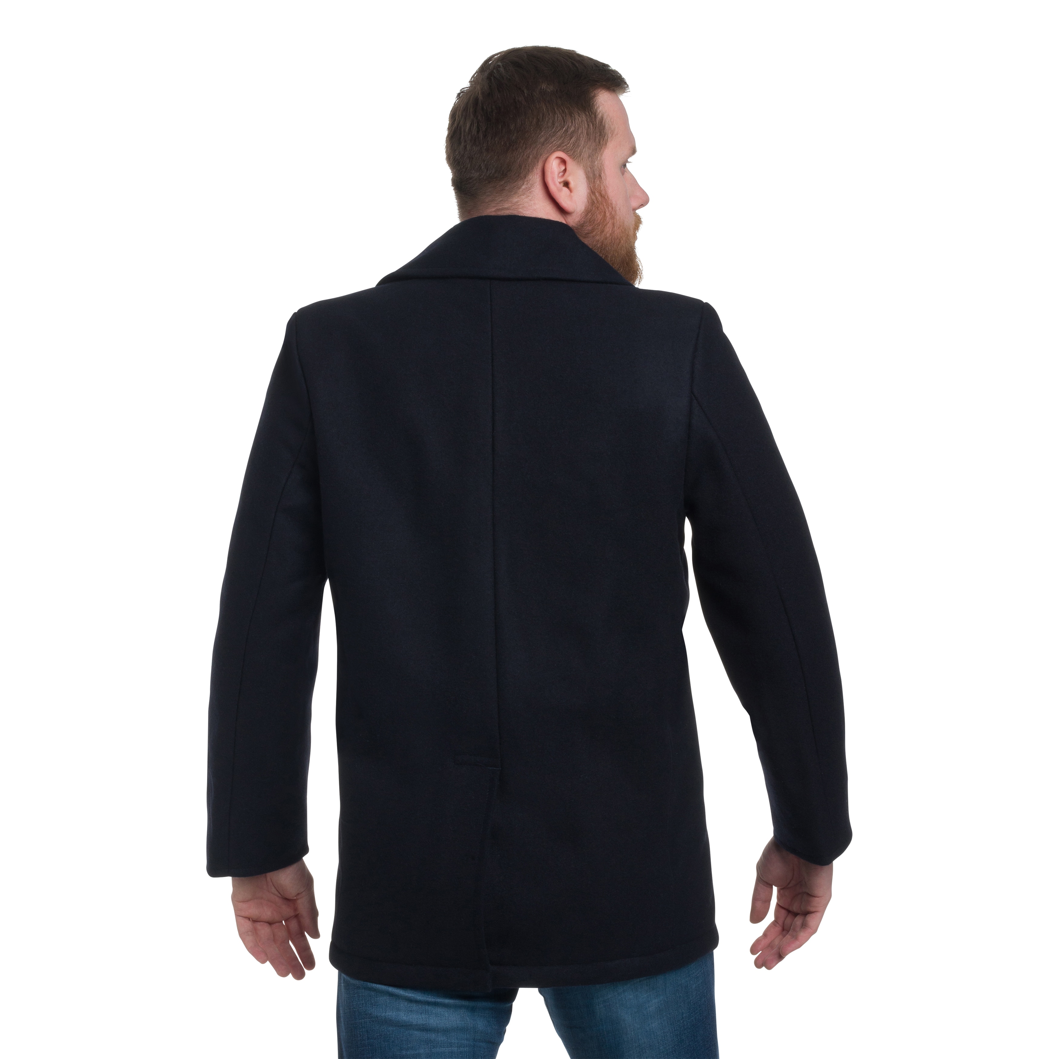 Mil-Tec BW Navy Peacoat kabát - Navy