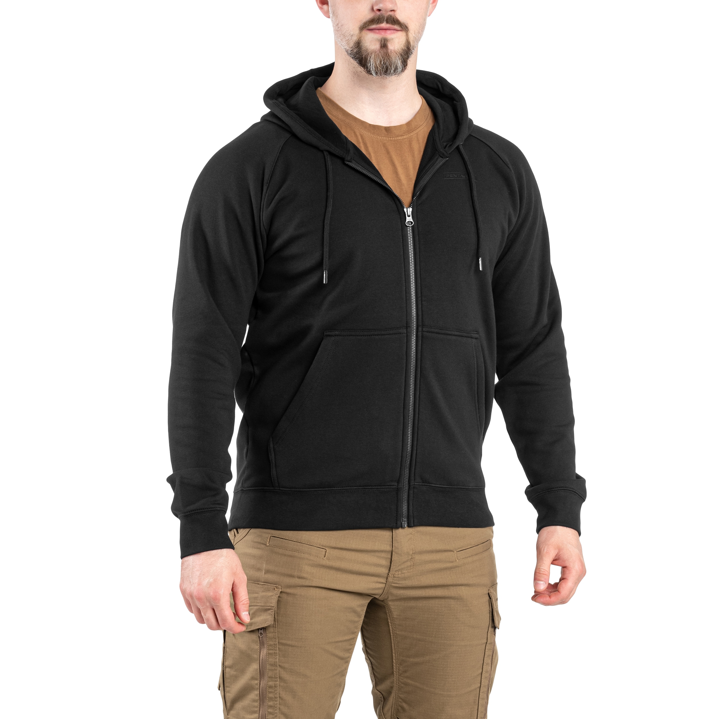 Pentagon Griffin Hood pulóver - Black