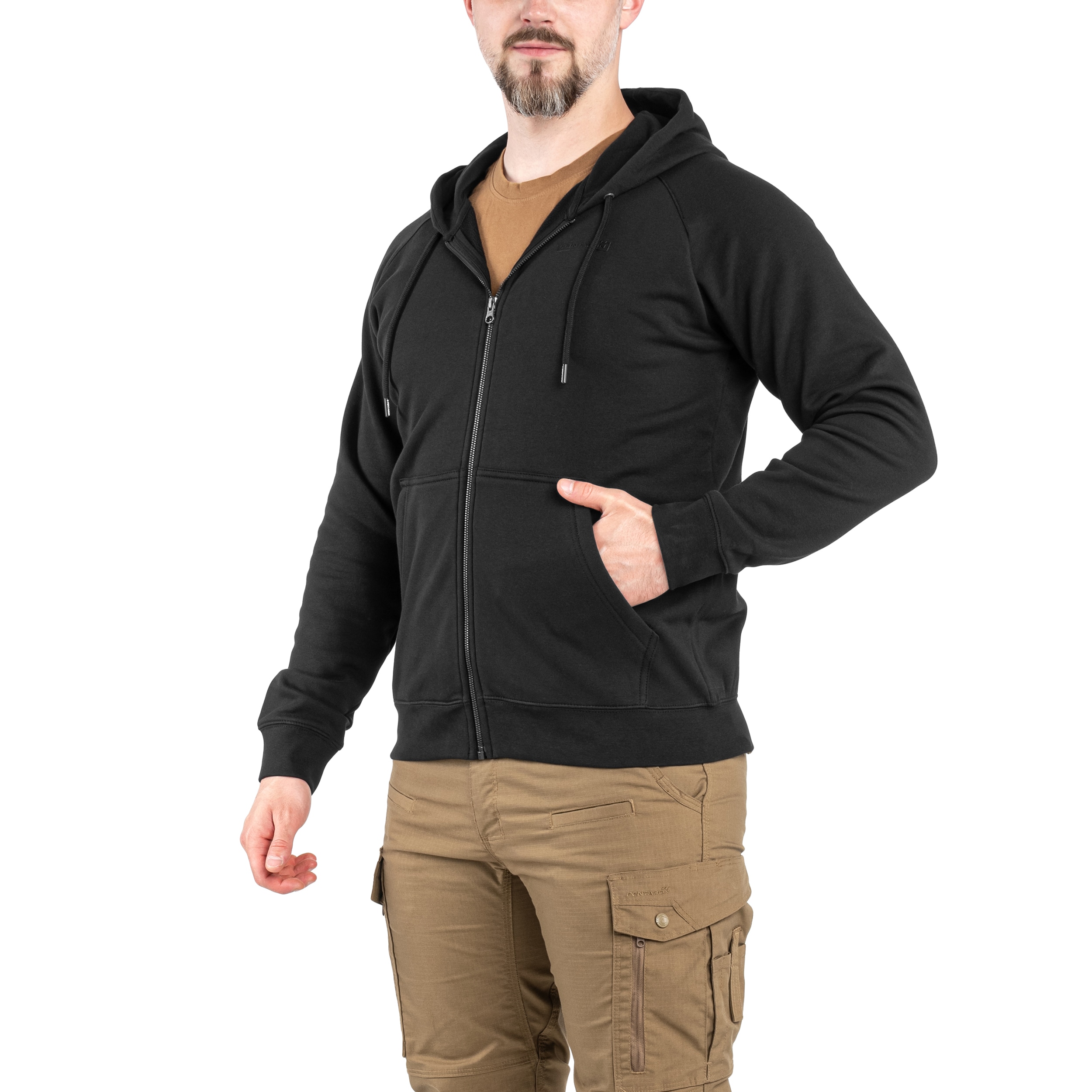Pentagon Griffin Hood pulóver - Black