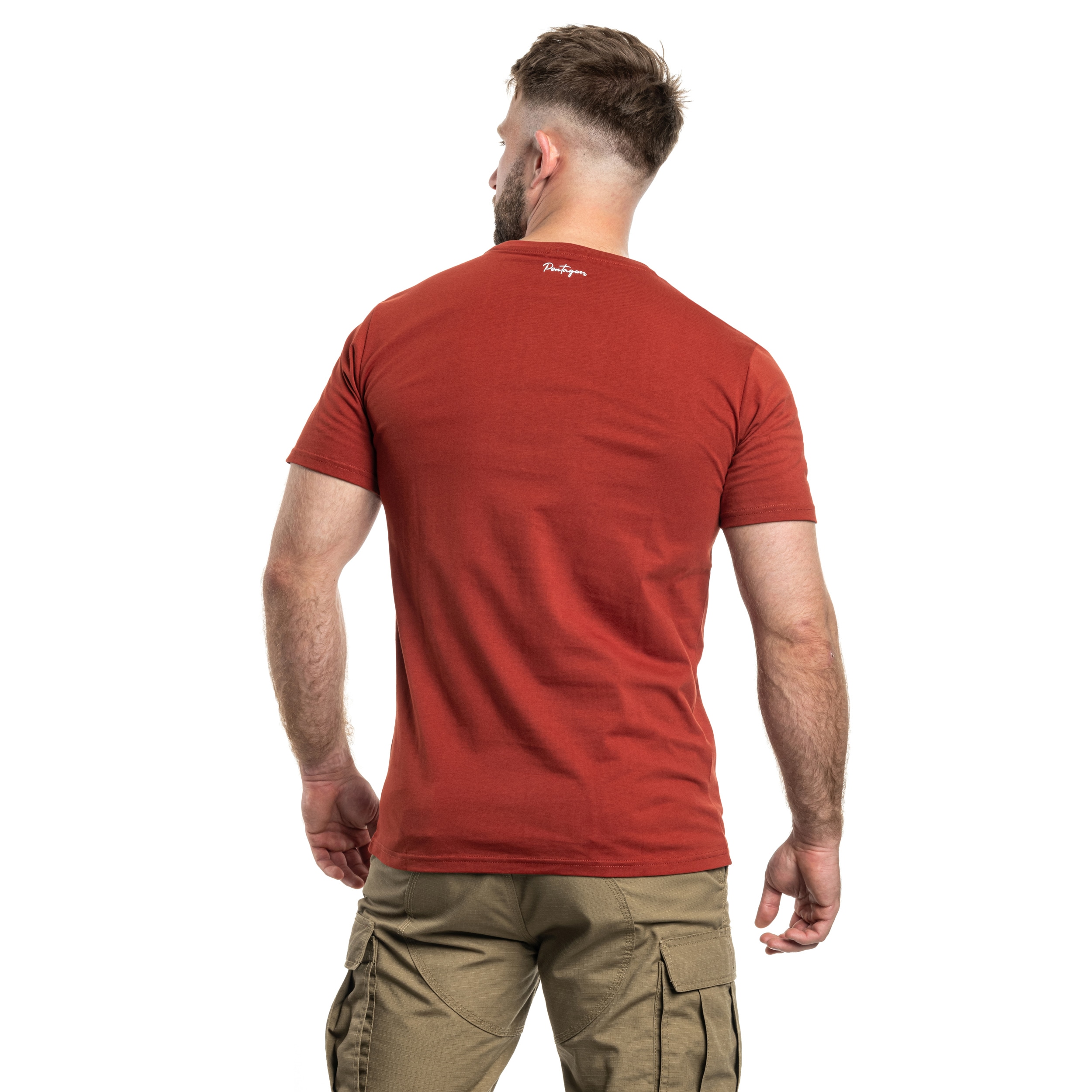 Pentagon Ageron Blank T-shirt póló - Maroon Red