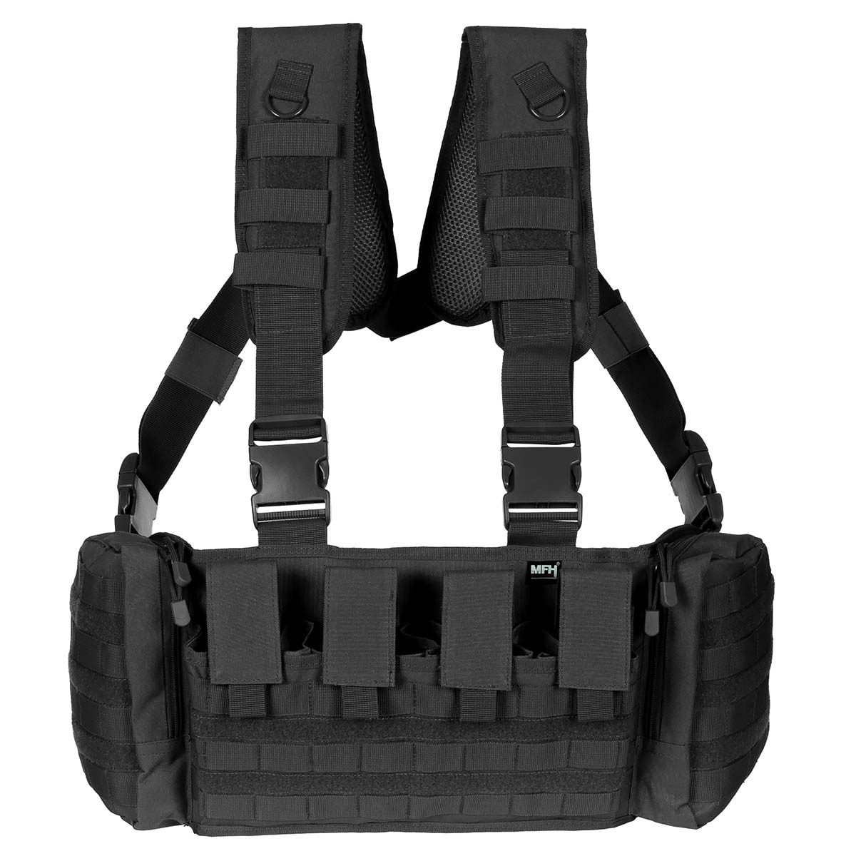 MFH Chest Rig Mission taktikai mellény - Black