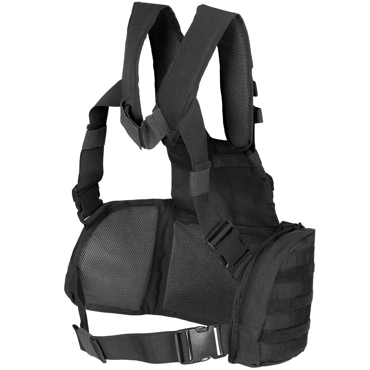 MFH Chest Rig Mission taktikai mellény - Black