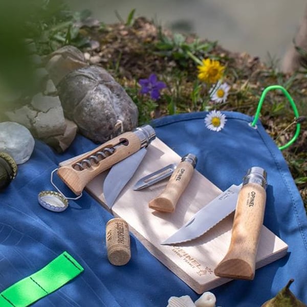 Opinel Nomad Cooking Kit konyhai késkészlet