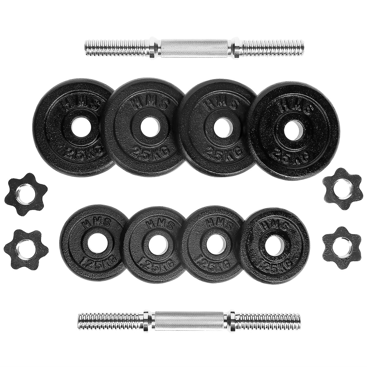 HMS ST20 állítható kézi súlyzó bőröndben 2 x 10 kg