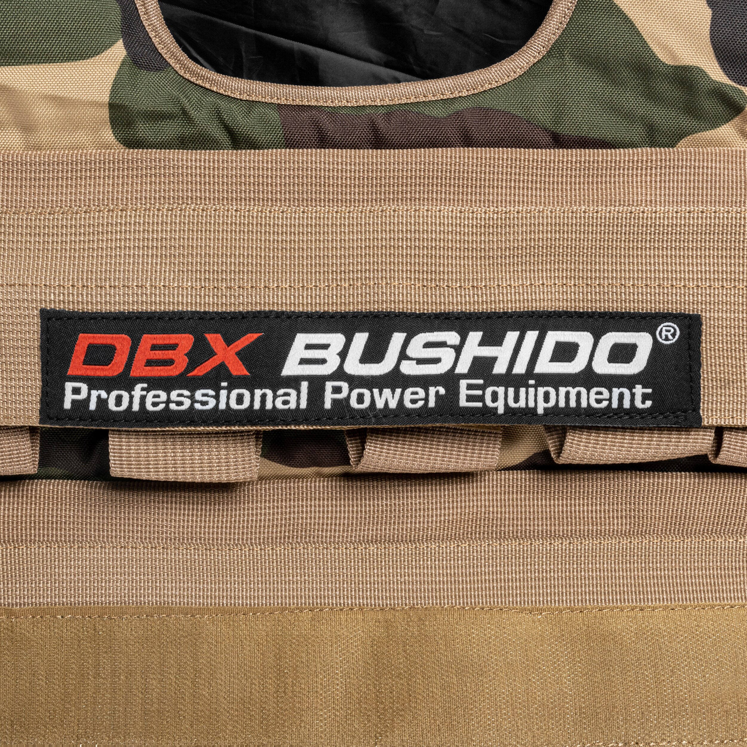 DBX Bushido súlymellény 30 zsebbel - Moro