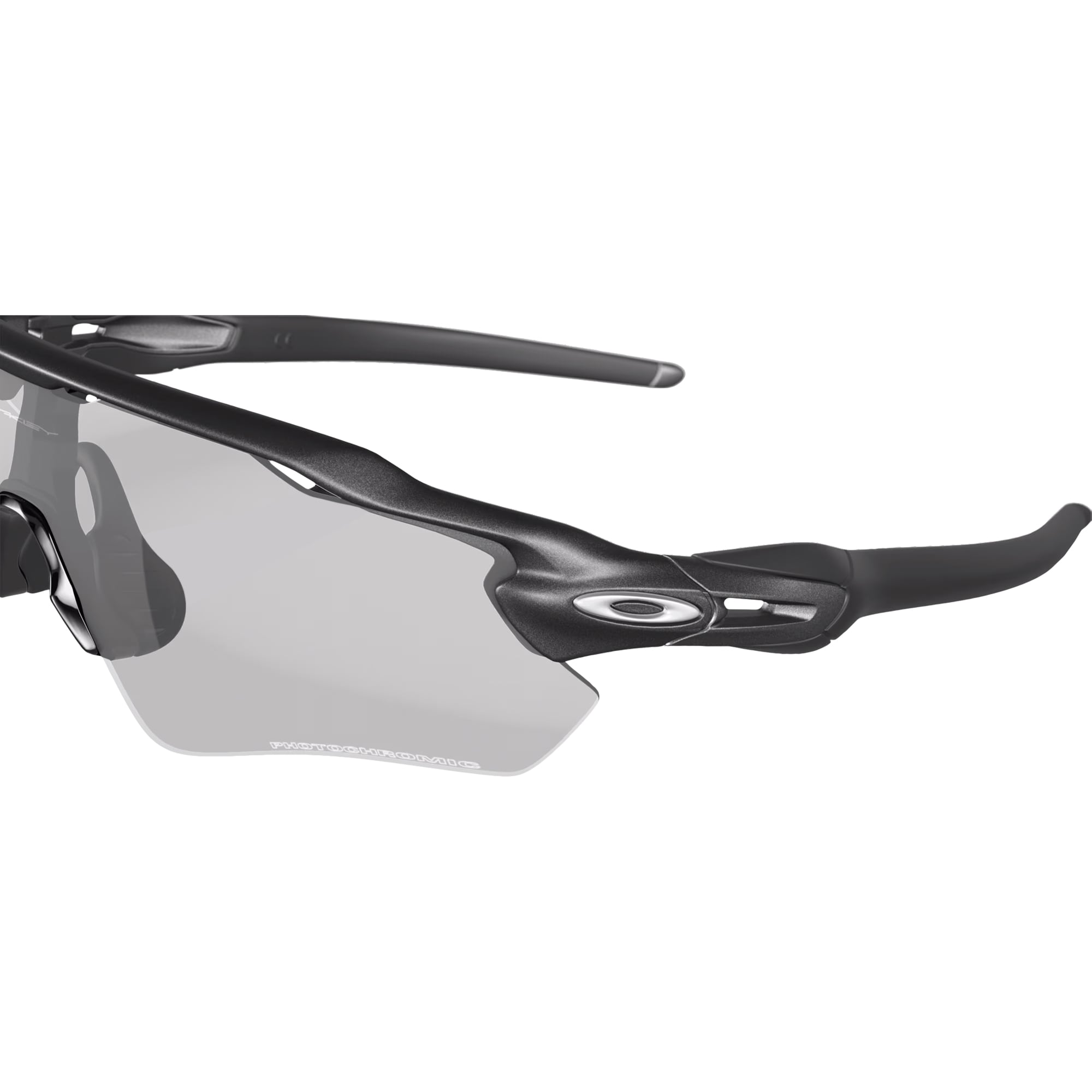 Oakley Radar EV Path napszemüveg - Steel Frame/Clear to Black Iridium Photochromic