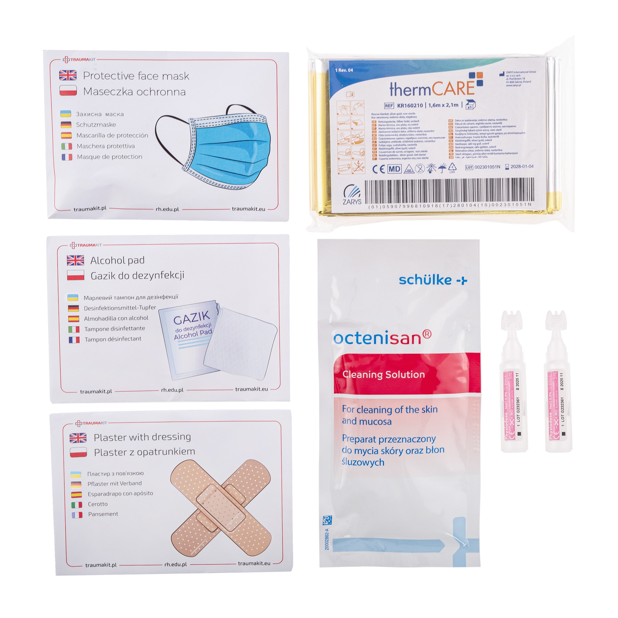 AedMax Trauma Kit L moduláris elsősegély készlet - Utazás
